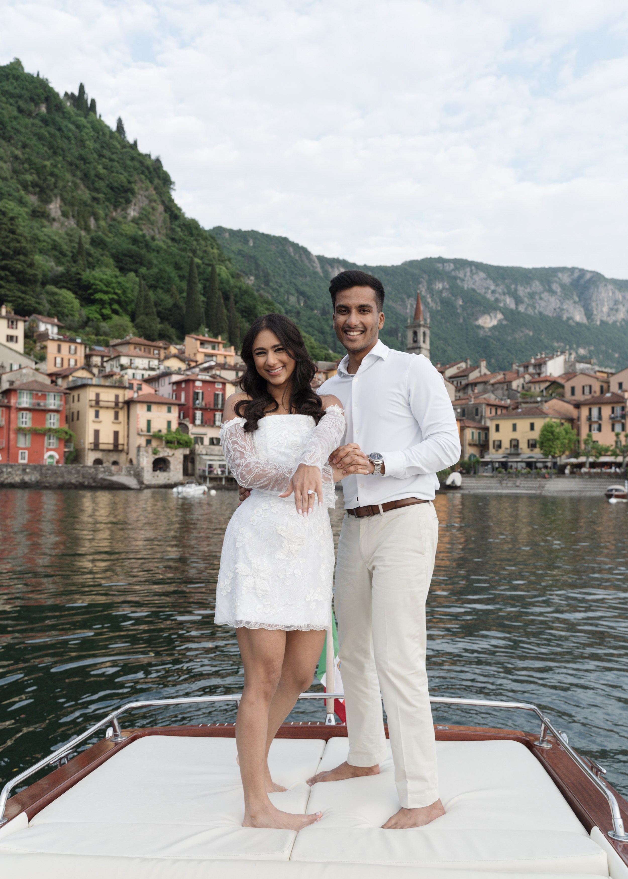 Villa Monastero Secret Proposal. Proposal Photographer in Lake Como