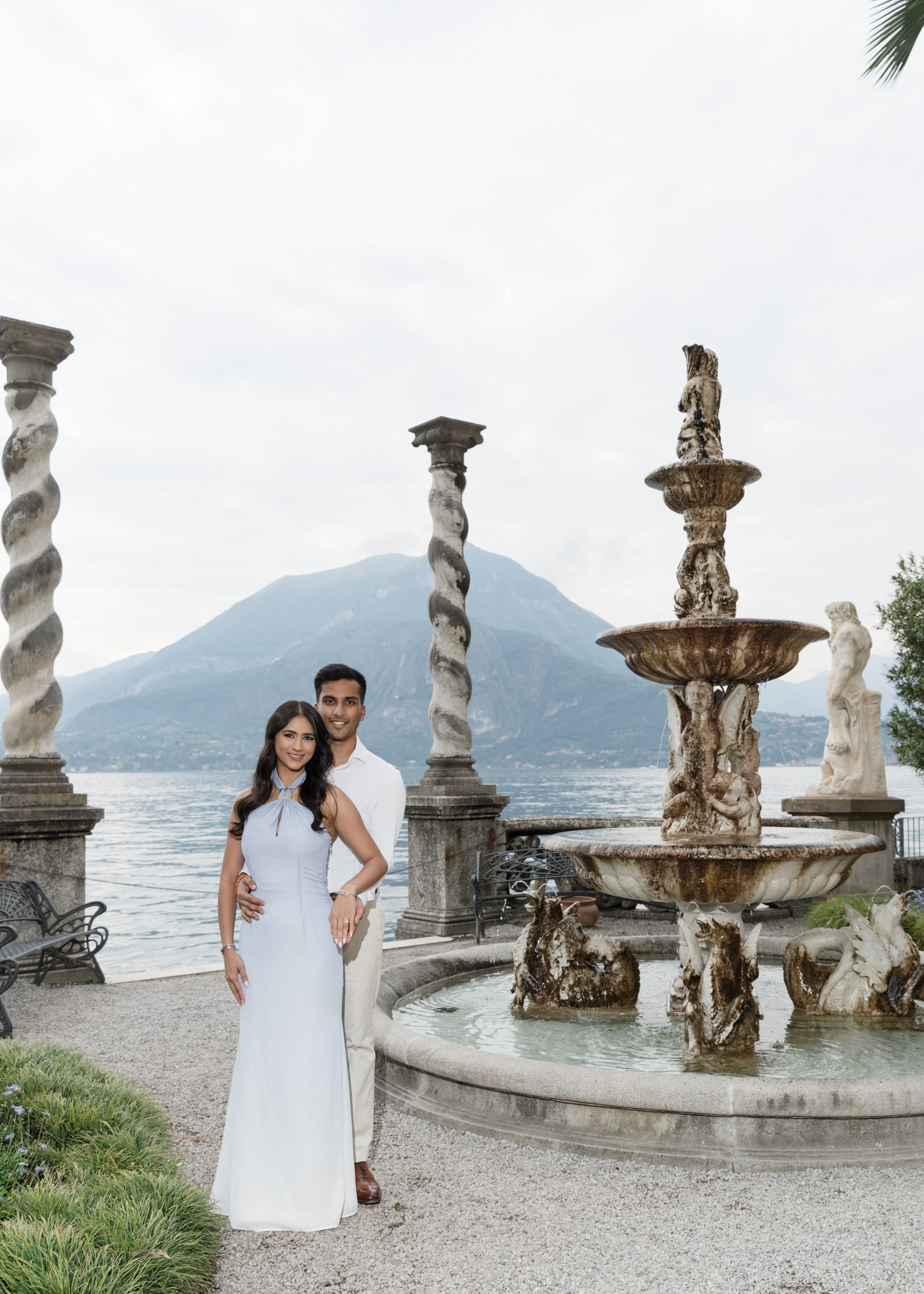 Villa Monastero Secret Proposal. Proposal Photographer in Lake Como