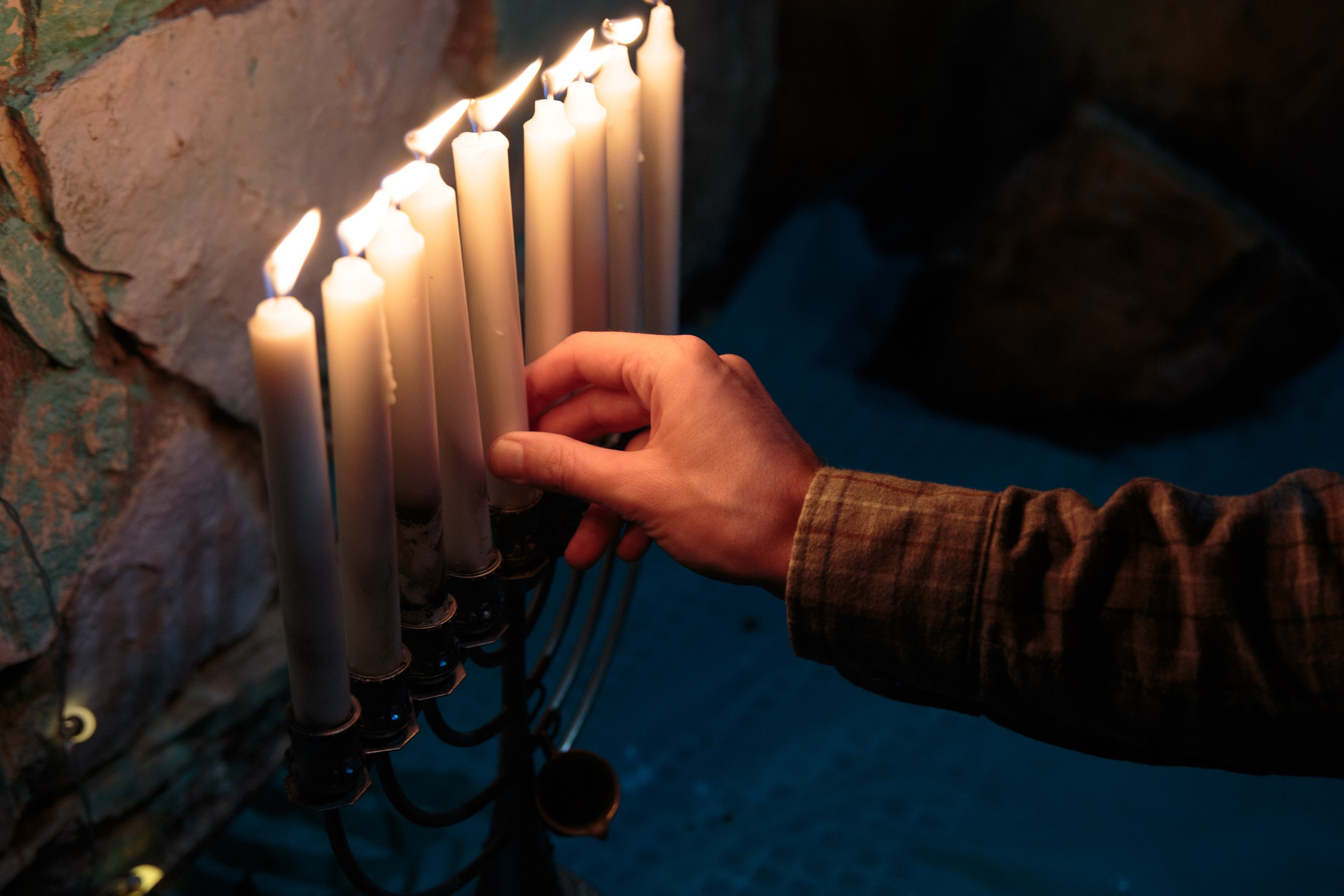 Городская Ханука Хайфа 2023. Портретный и репортажный фотограф в Израиле Рома Бирман