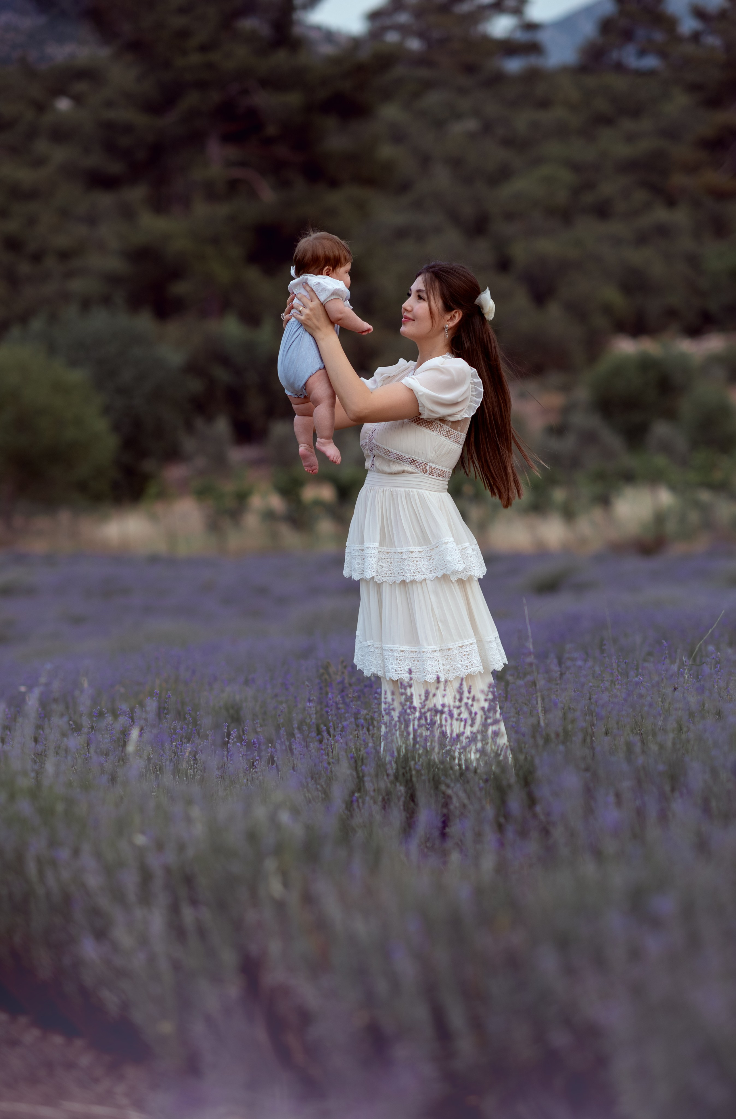 Лавандовое поле в Анталии. Фотограф Анталия, Кемер, Белек, Сиде Дарья Кая
