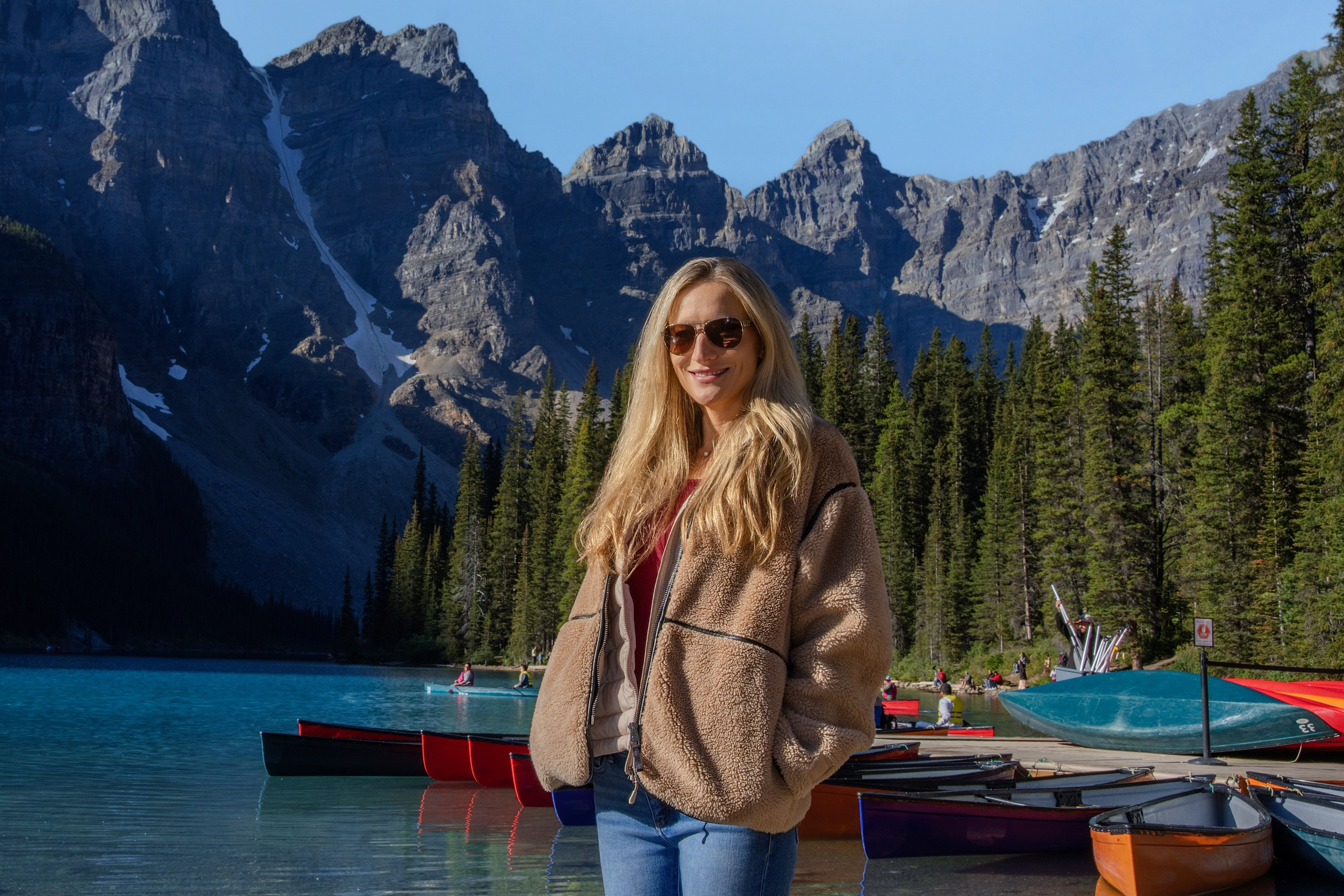 Delwin & Chelsea Engagement — Moraine Lake Photoshoot