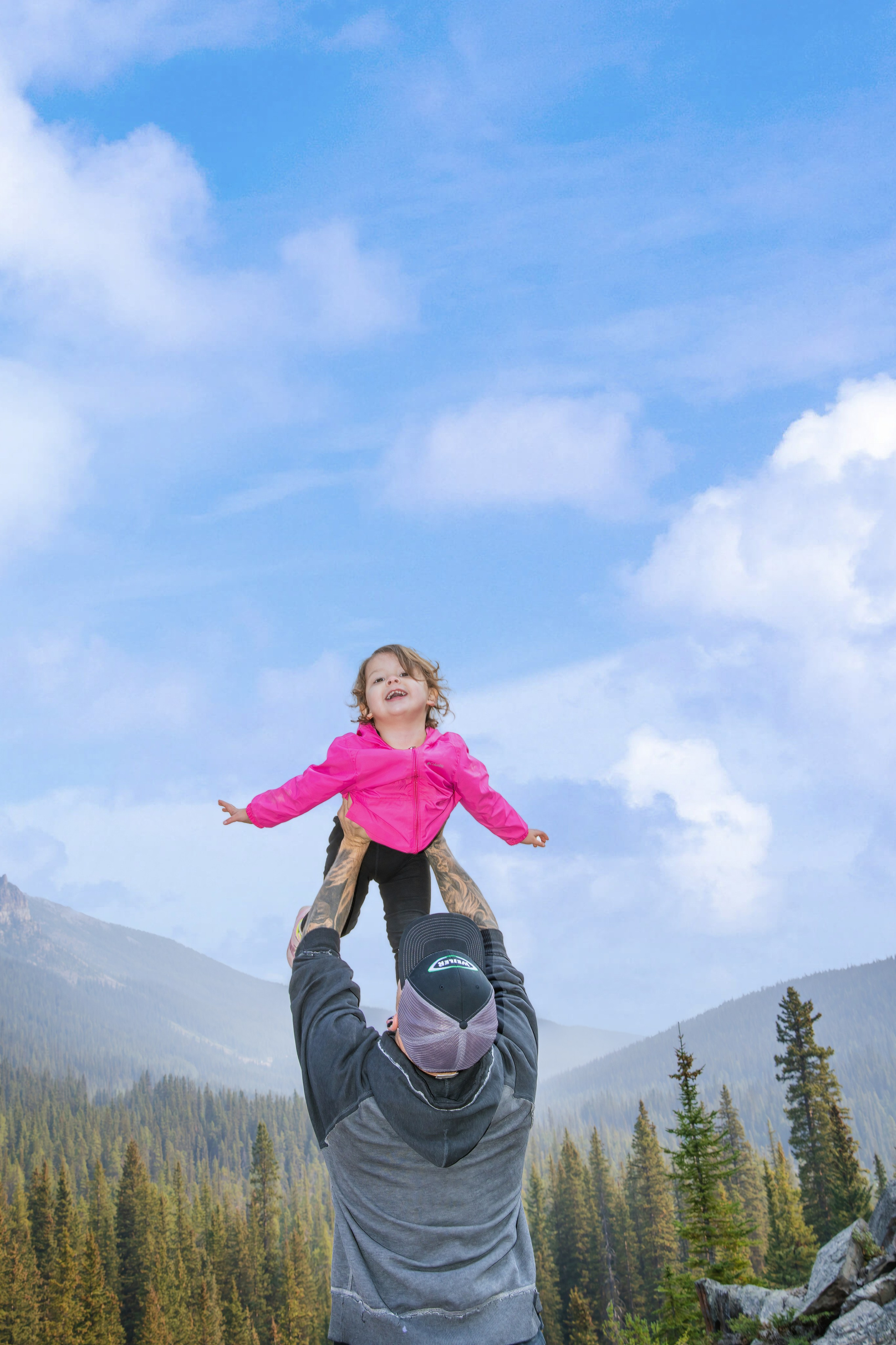 Zoe’s Family Photo Session Moraine Lake, Banff, Alberta, Canada