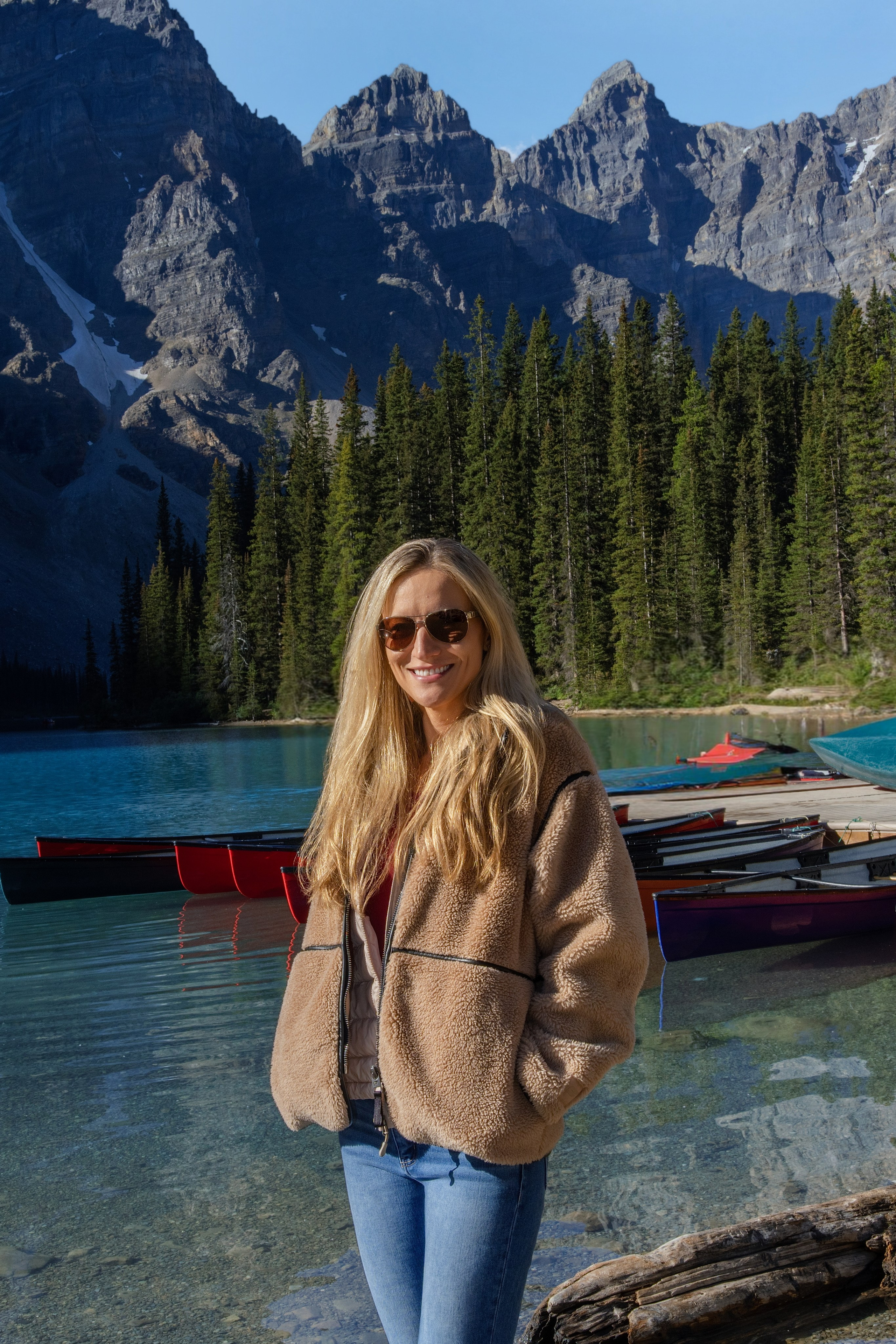 Delwin & Chelsea Engagement — Moraine Lake Photoshoot