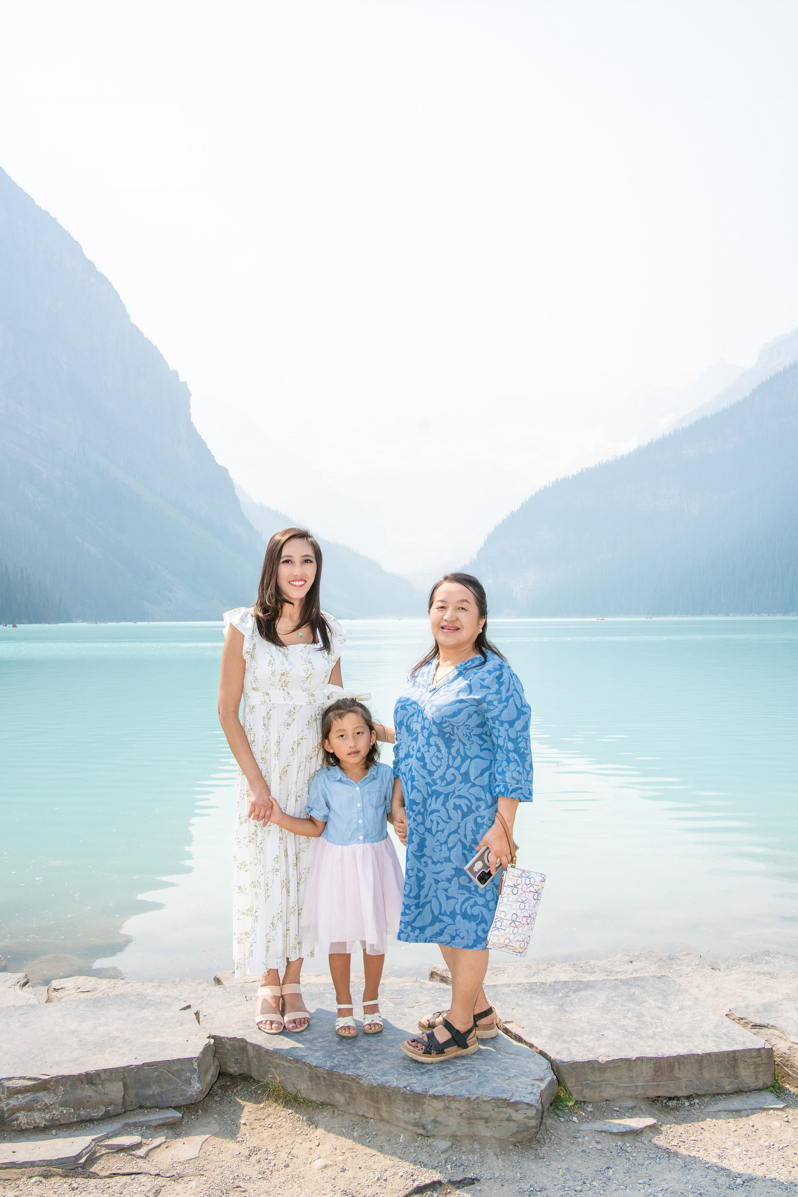 Bouakou’s Family Lake Louise, AB, Canada