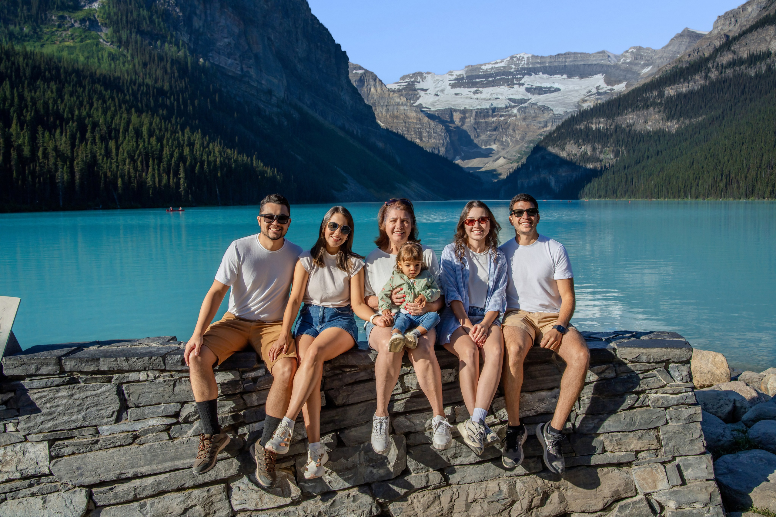 Leticia’s Family Banff, Alberta Canada