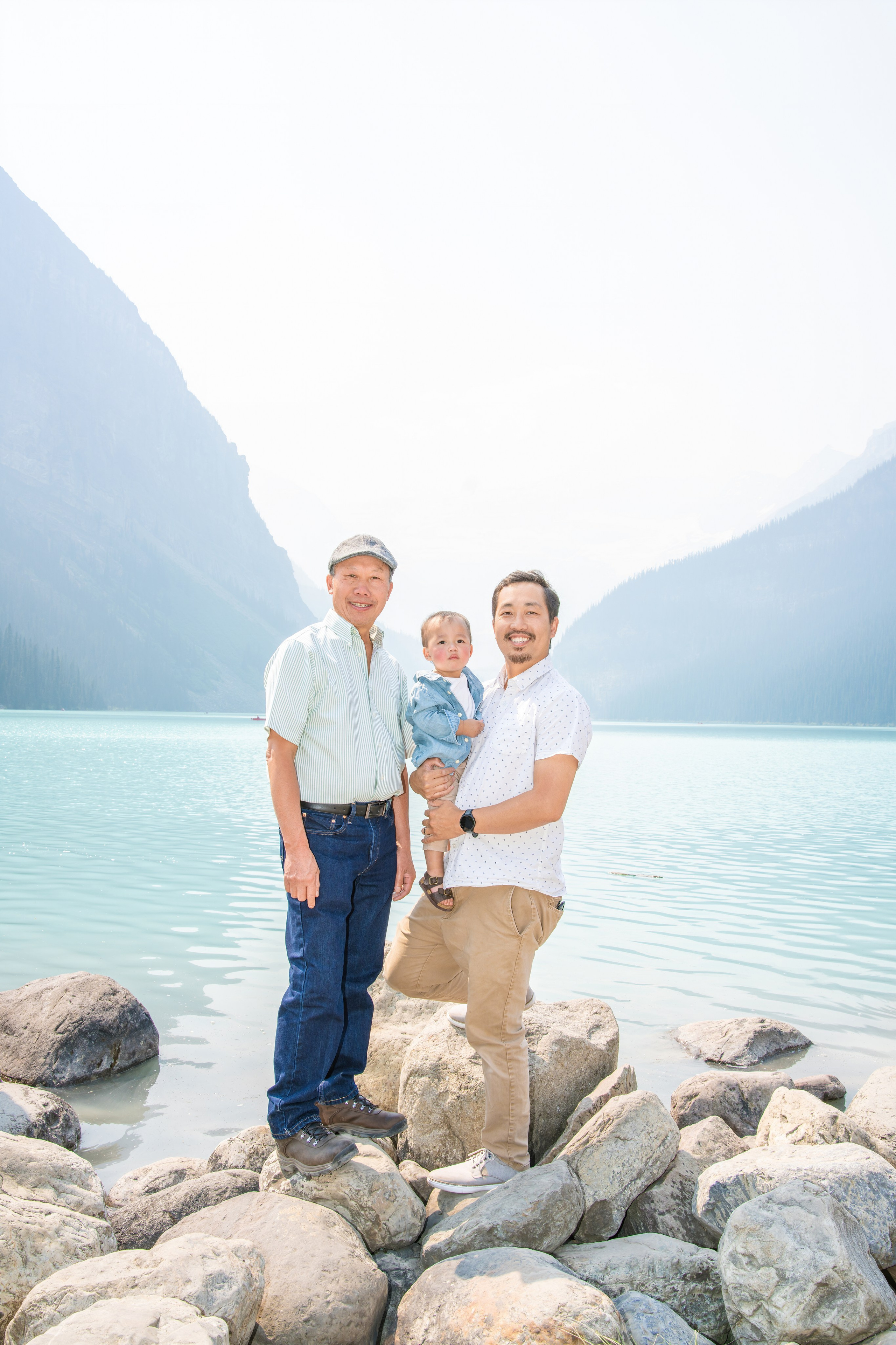 Bouakou’s Family Lake Louise, AB, Canada