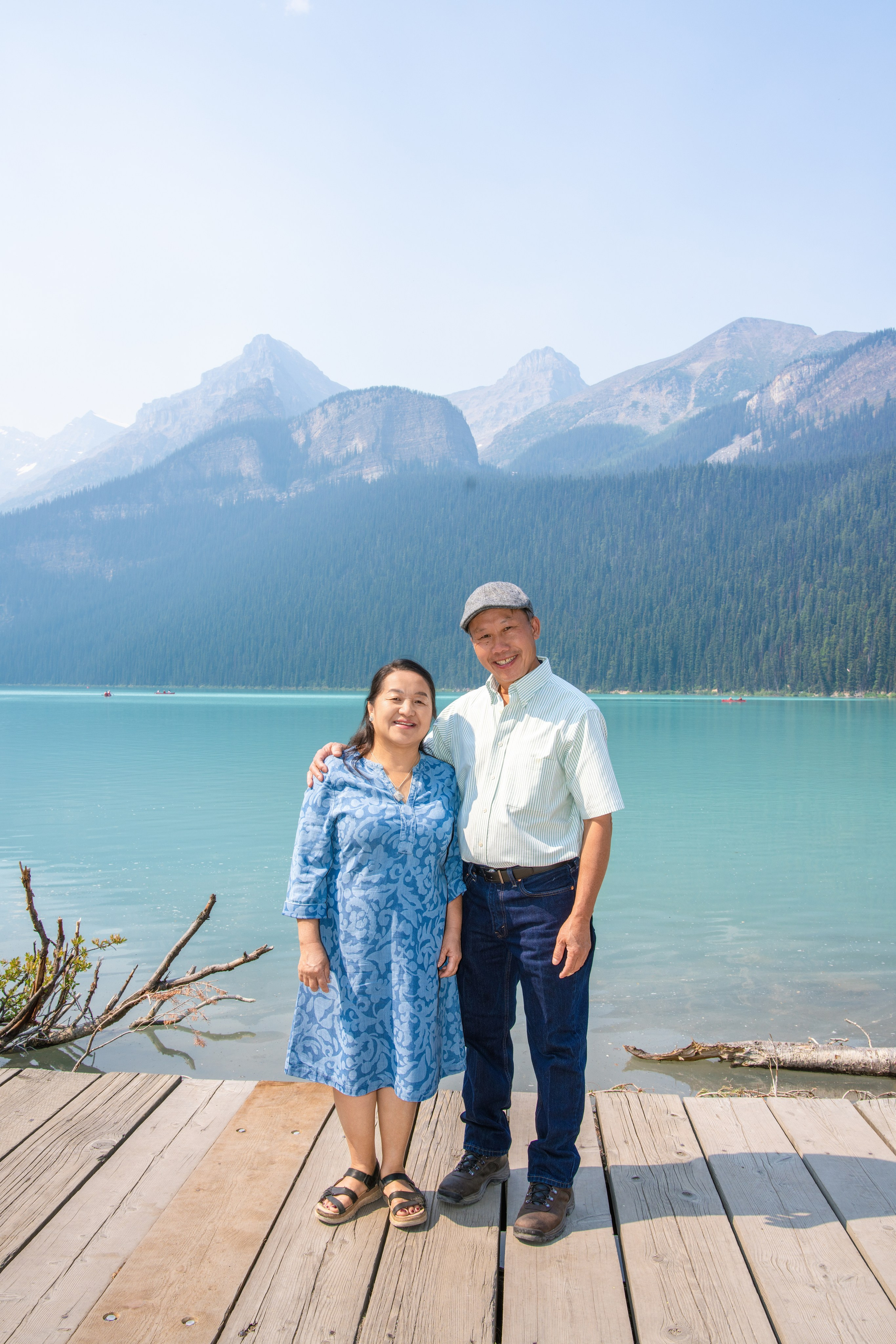 Bouakou’s Family Lake Louise, AB, Canada