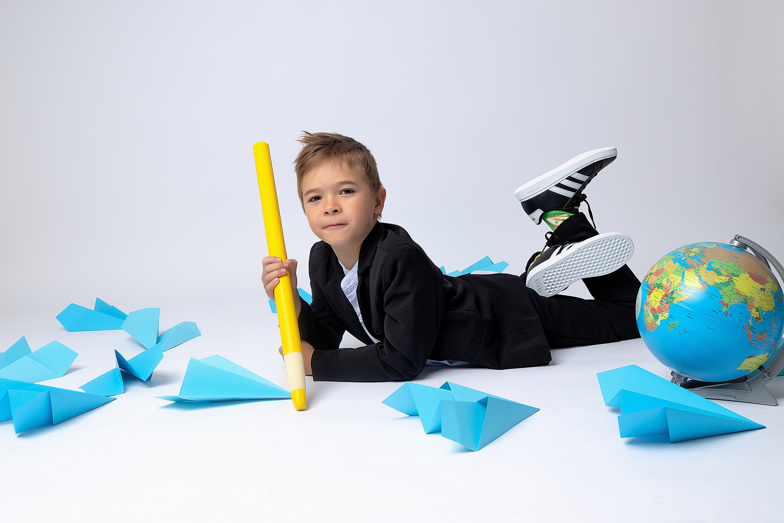 Shooting zur Einschulung. Fotografin Heidenheim / Newborn, Babybauch & Familie - Nadine Schmalz