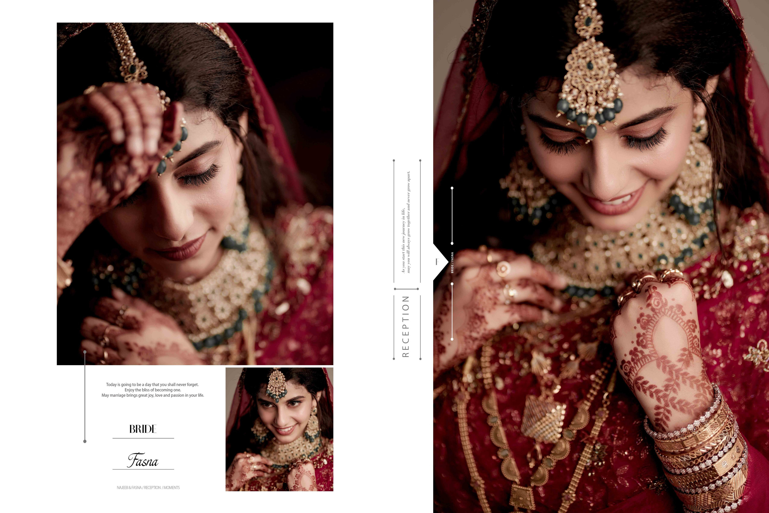 WEDDING ALBUM SHOWCASE. NTURE WEDDING