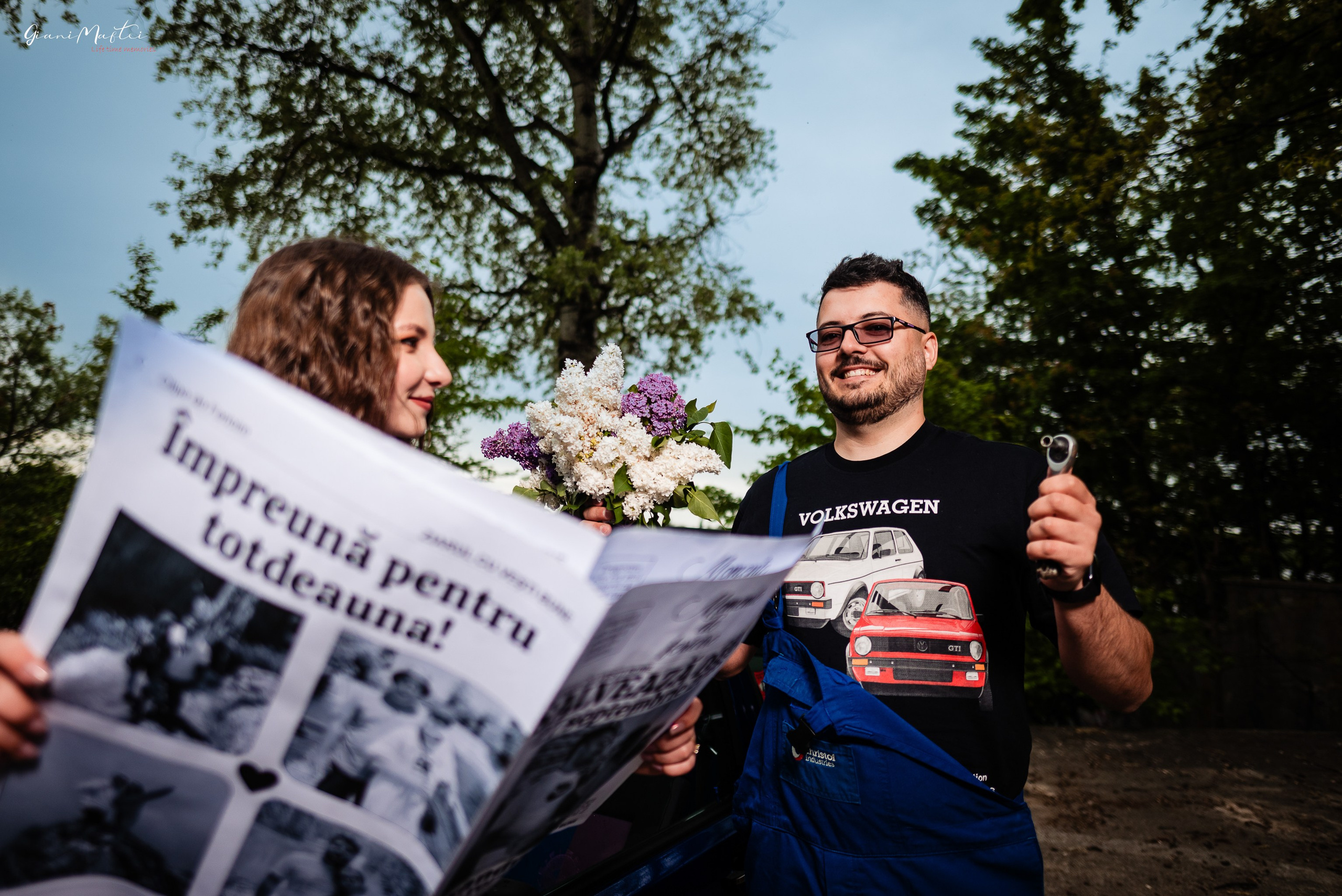 Save the date Alice & Alex. Giani Maftei