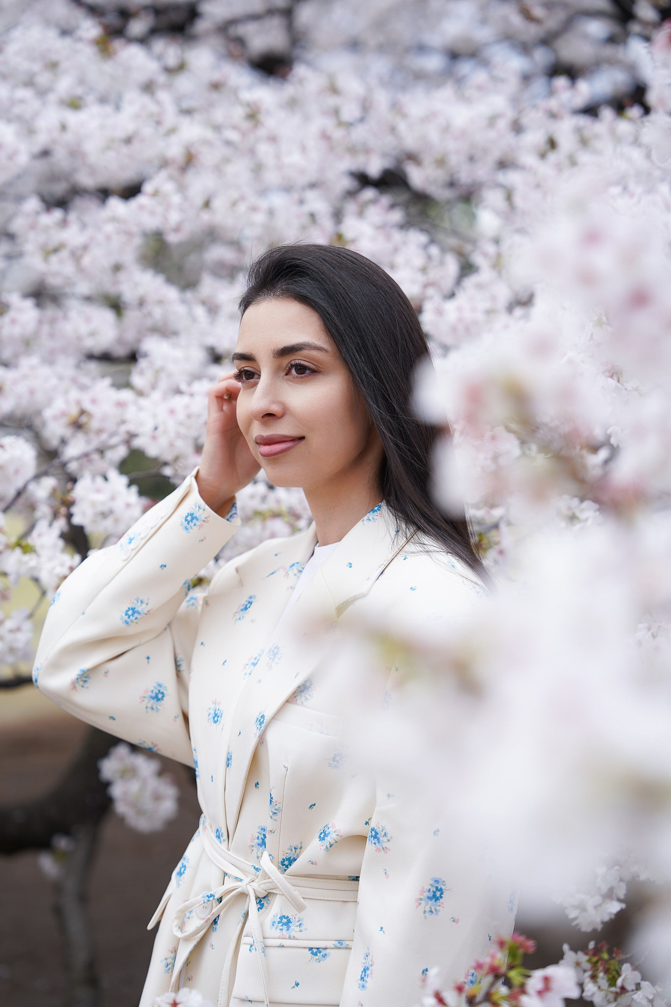 Sakura photoshoot. Фотограф в Токио Япония