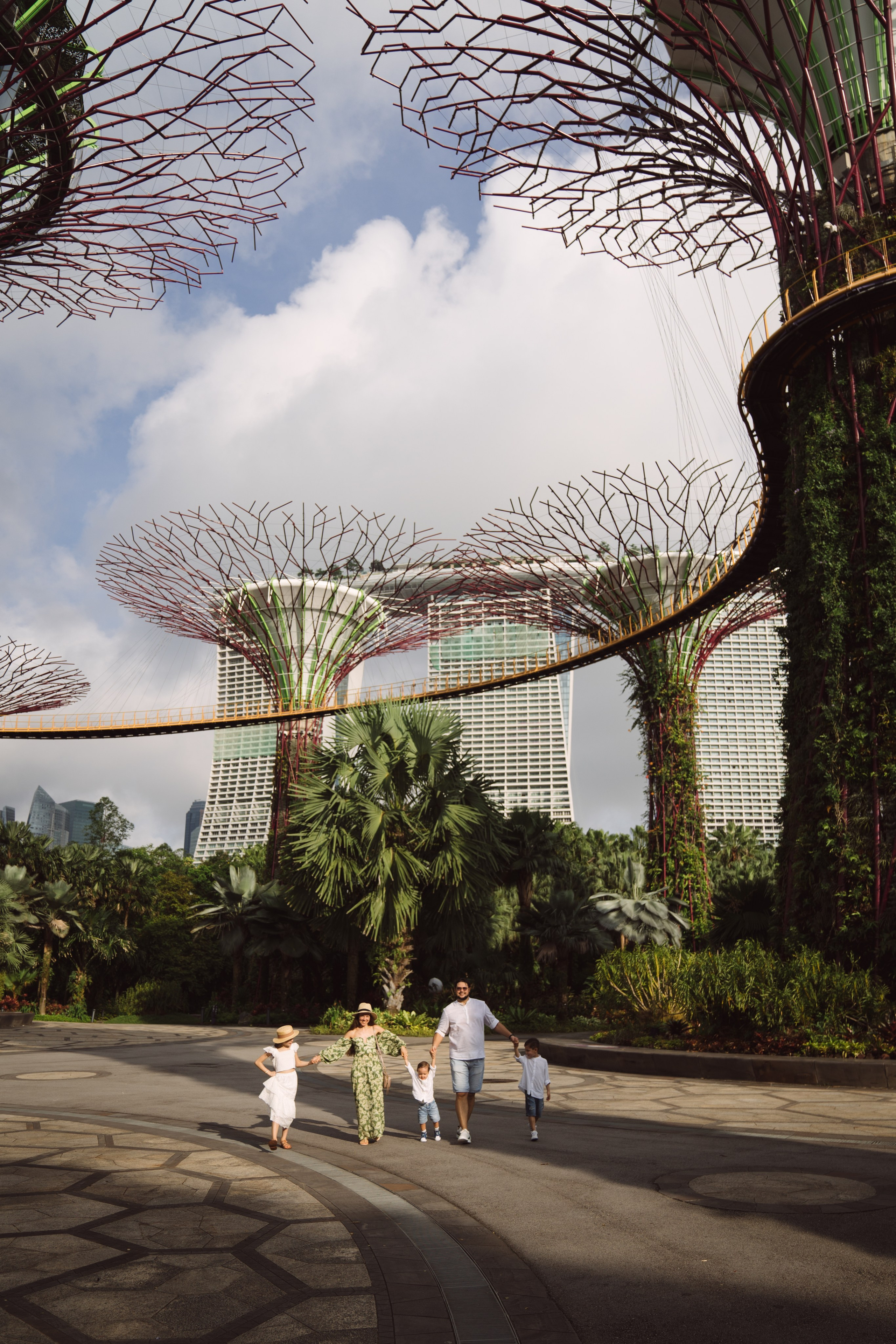 Family. Dasha in Singapore