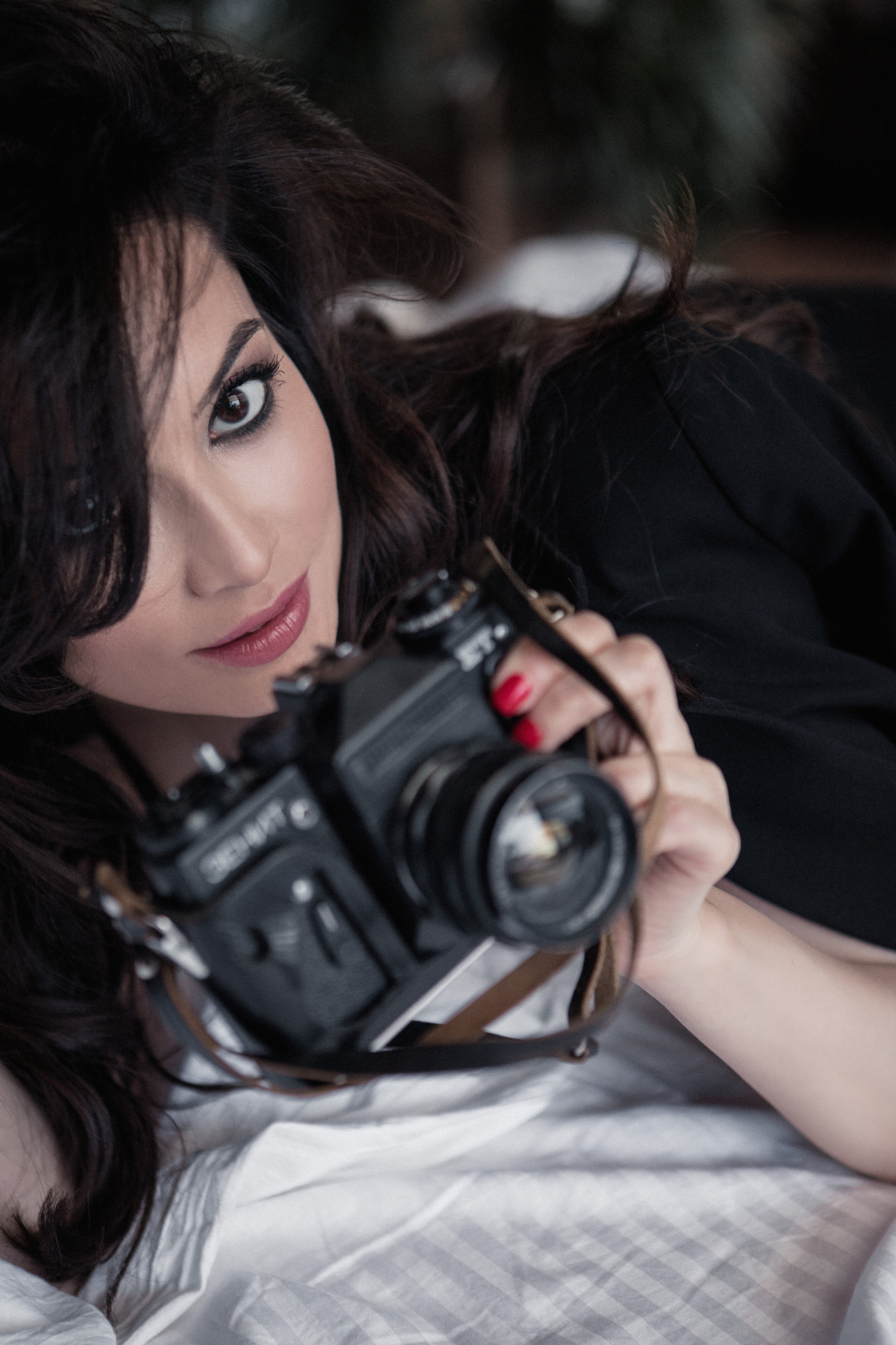 Портрет. Фотограф Вероника Яцына в Ташкенте