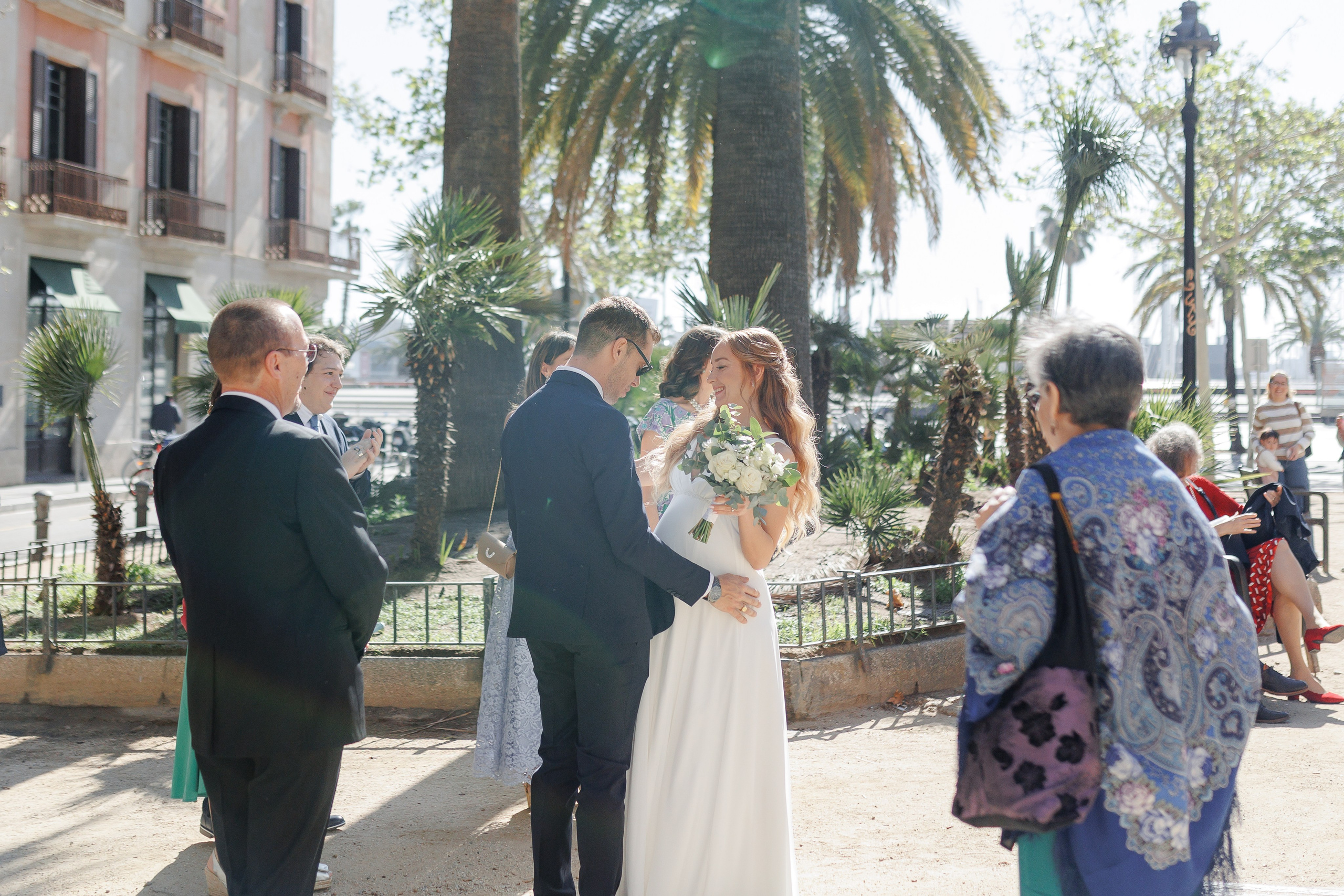 Katy & Tomm, City Wedding. Wedding Photographer in Barcelona Lana Alekhina