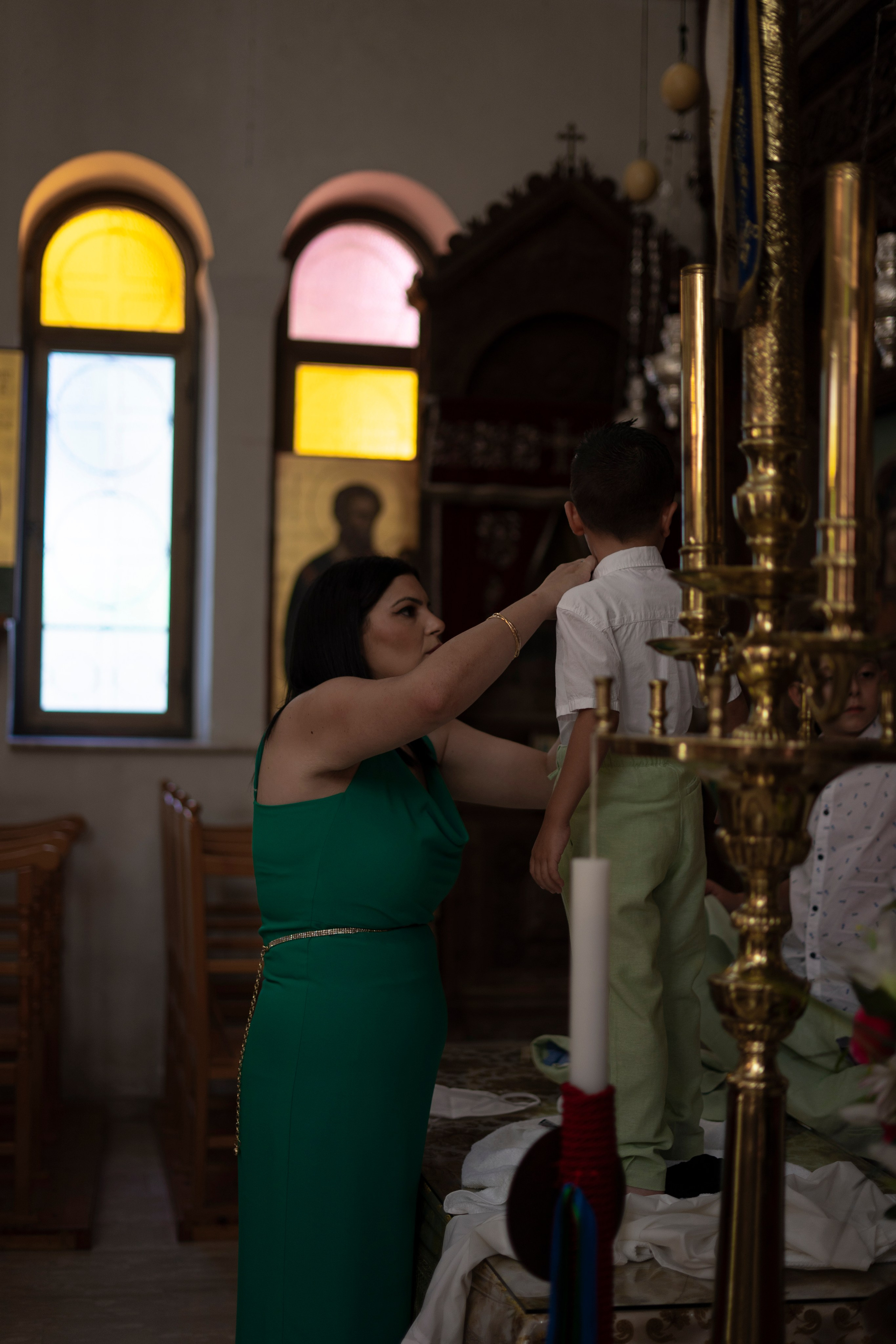 George's baptism day (short report). Ваш Фотограф на Кипре, Нино Келесиду