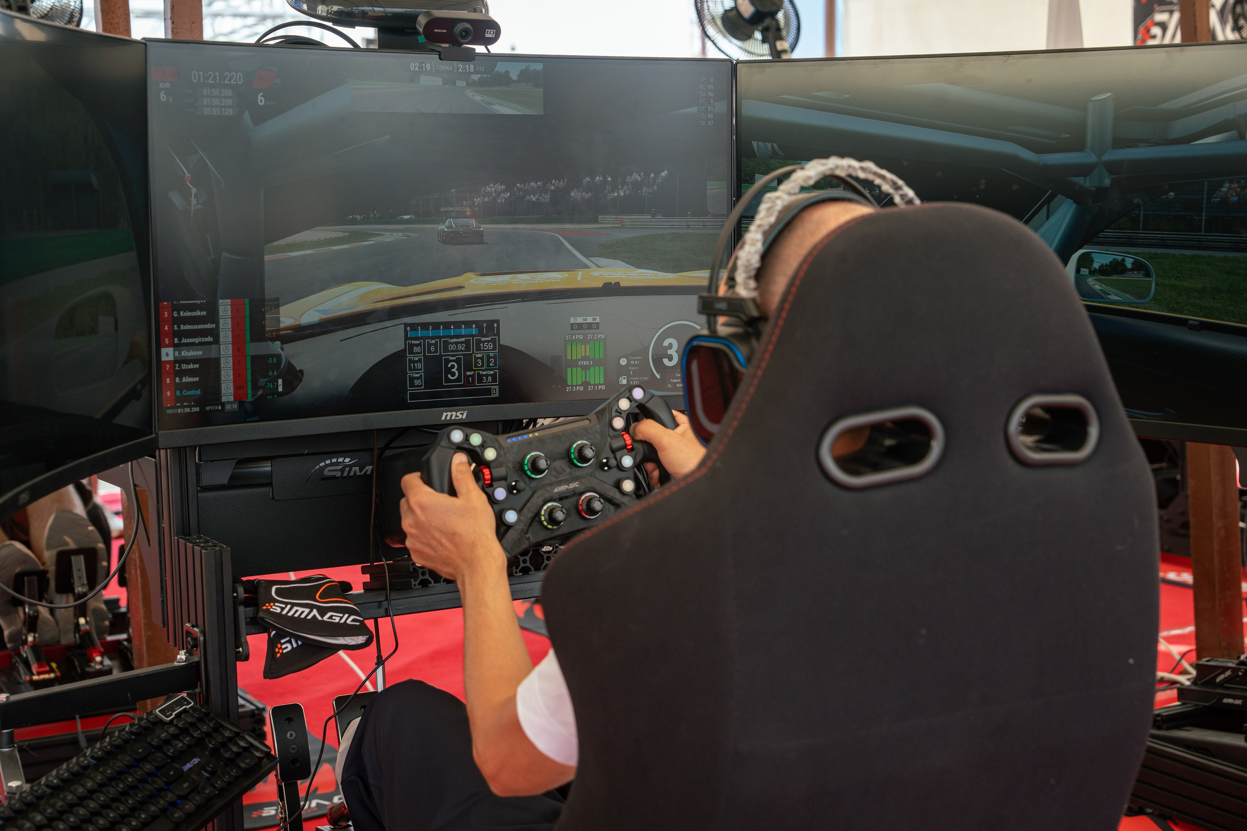 1й этап Чемпионата Узбекистана по цифровому автоспорту NAFKU eSports GT3 Championship
