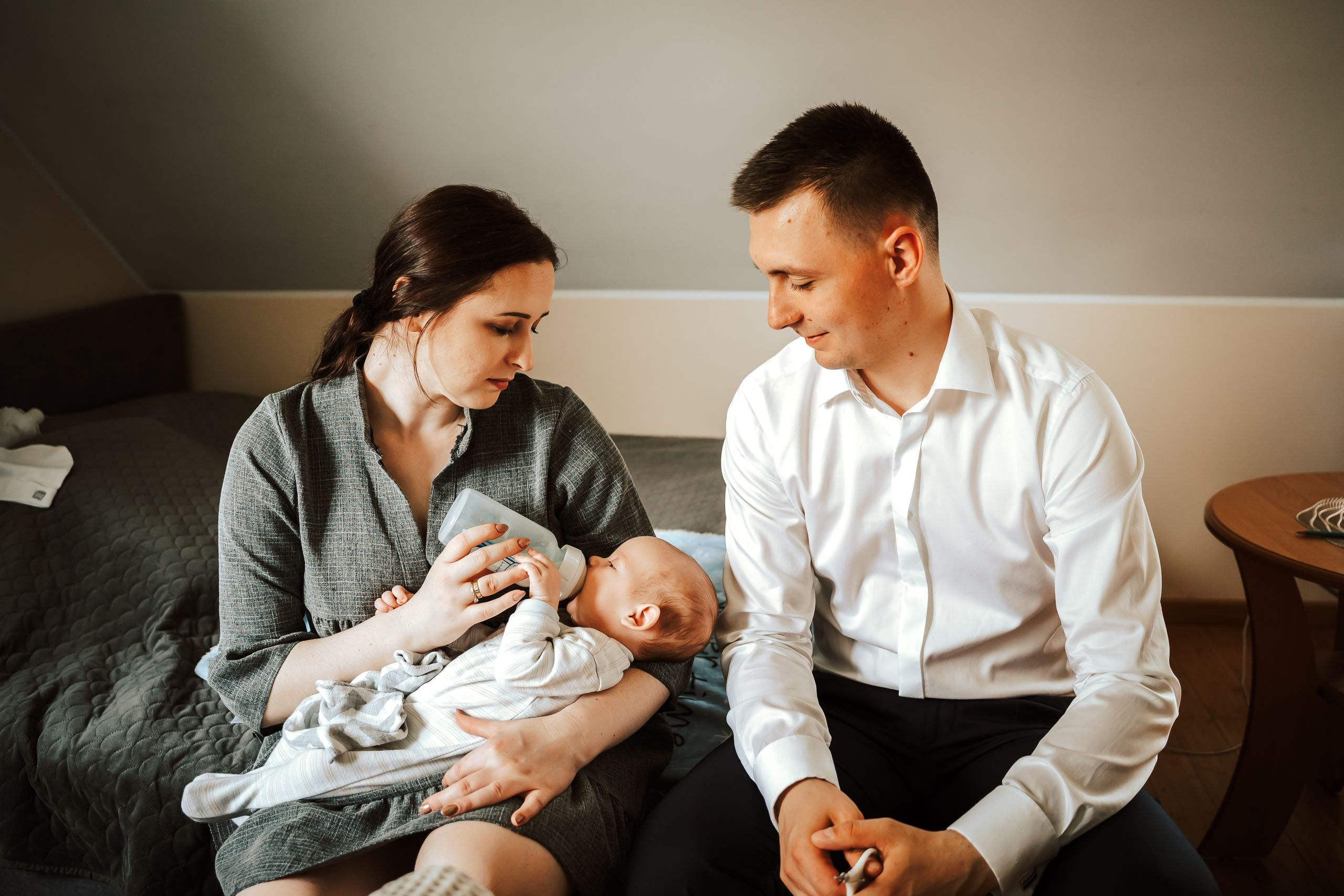 Chrzest Święty Piotrusia. Michał Kaźmierczyk - Fotograf