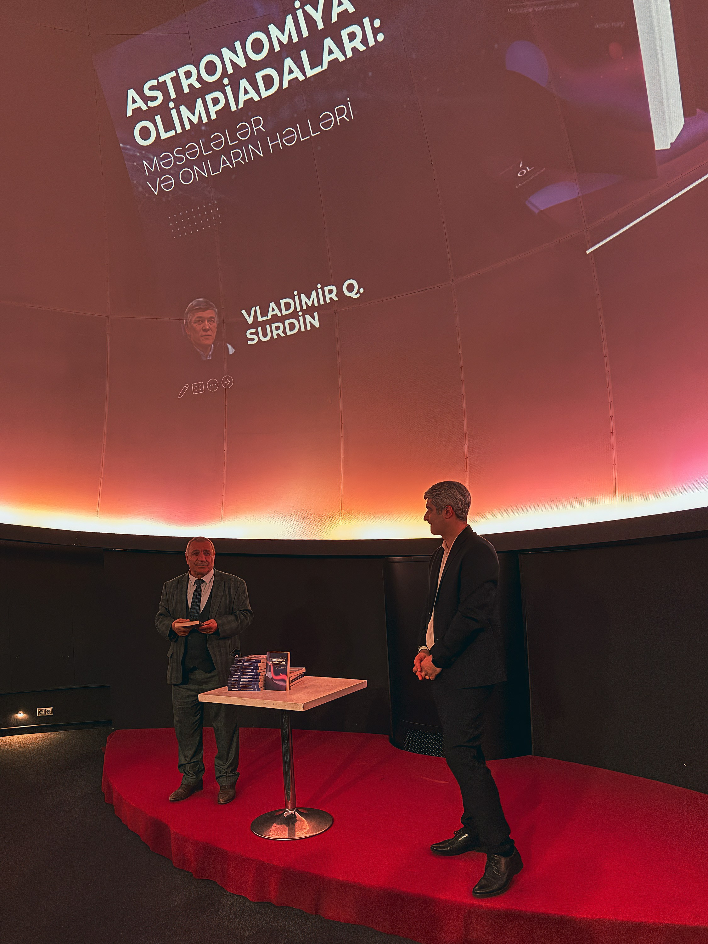 “Astronomiya Olimpiadaları: Məsələlər və onların həlləri” kitabının təqdimatı!. Həvəskar Astronomlar Cəmiyyəti — Astronomy.az