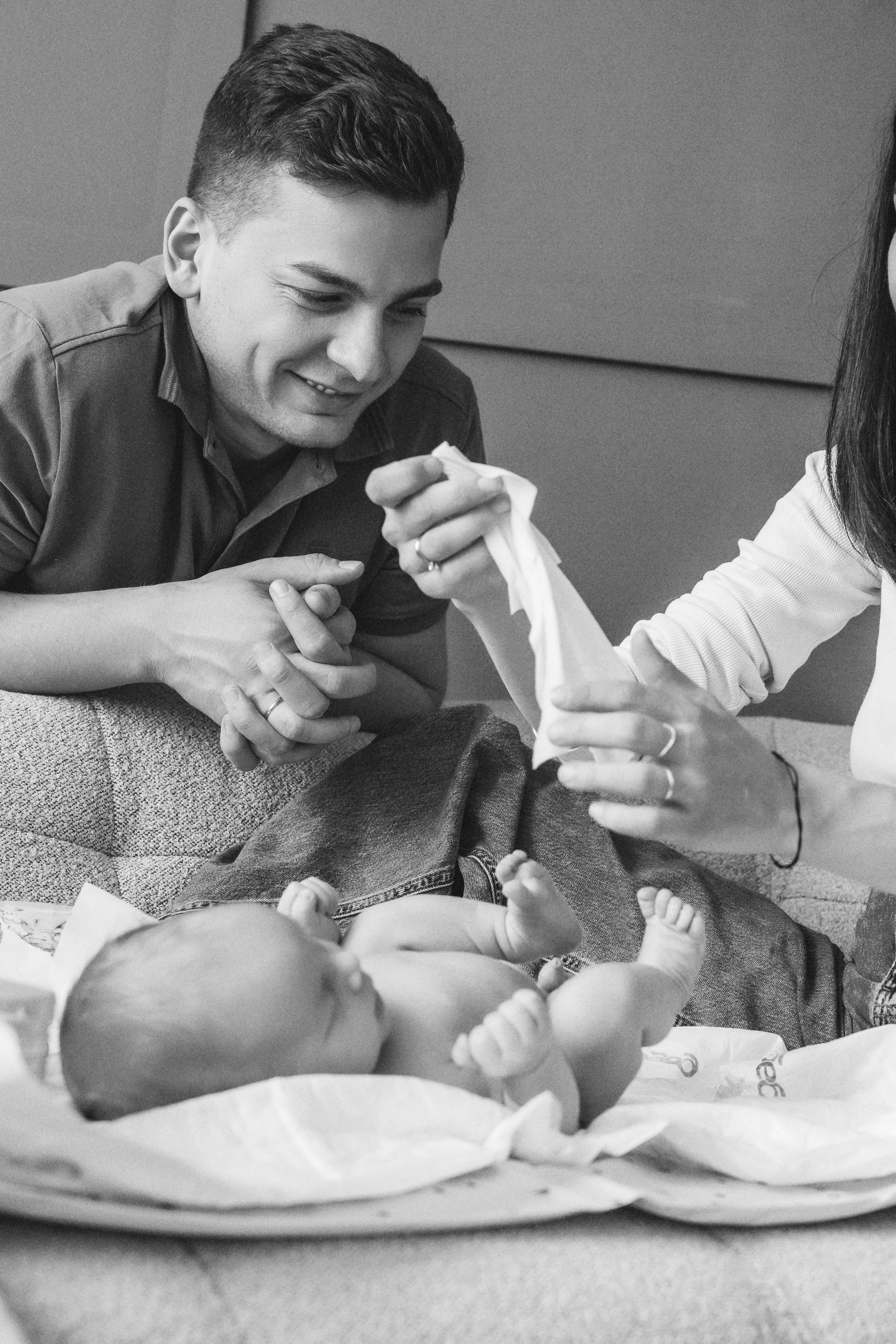 Фотосесия за новородено. Фотограф Ирина Йотова