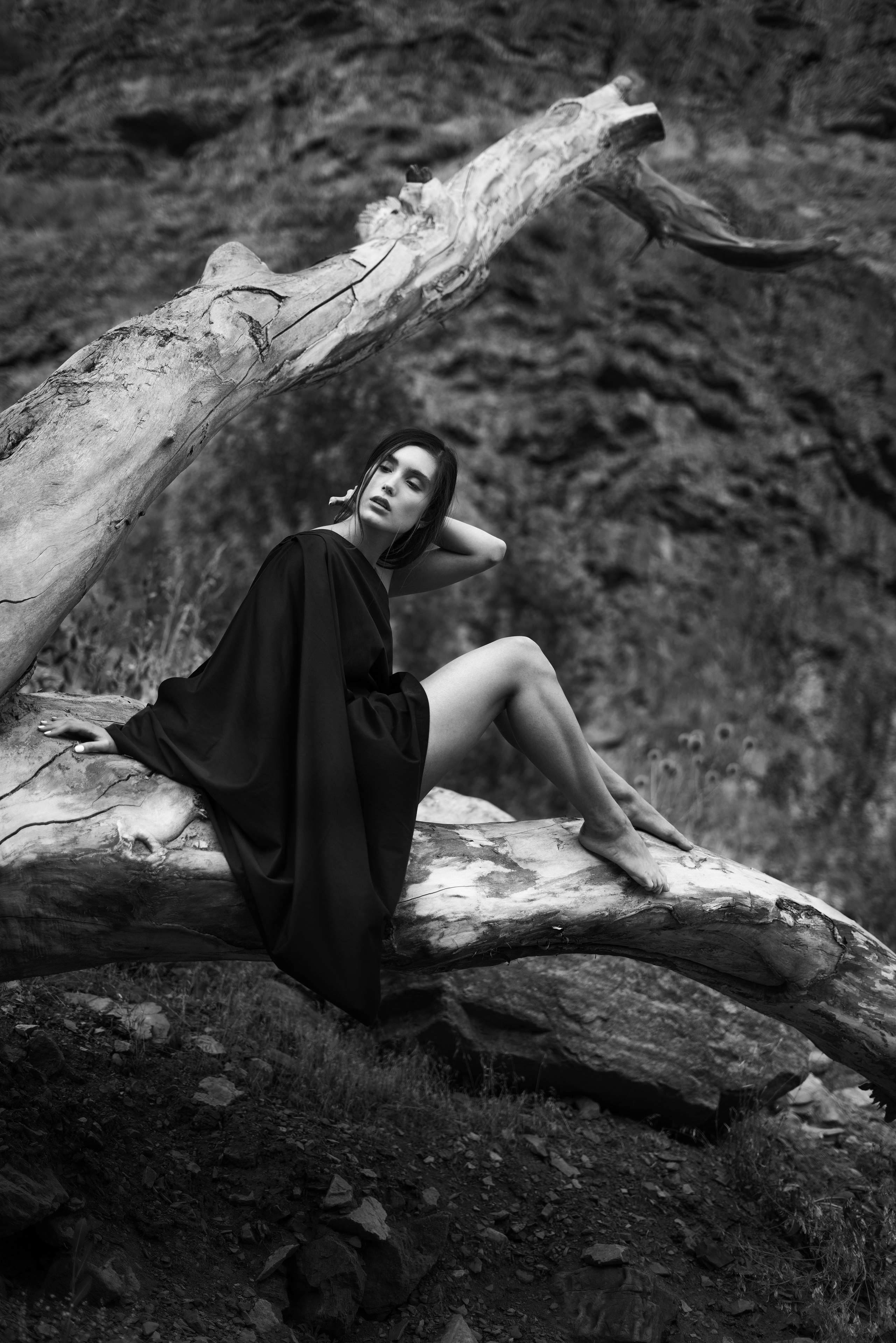 Outdoor portrait. Behnam Khorramshahi, a portrait and fashion photographer in Cologne, Germany