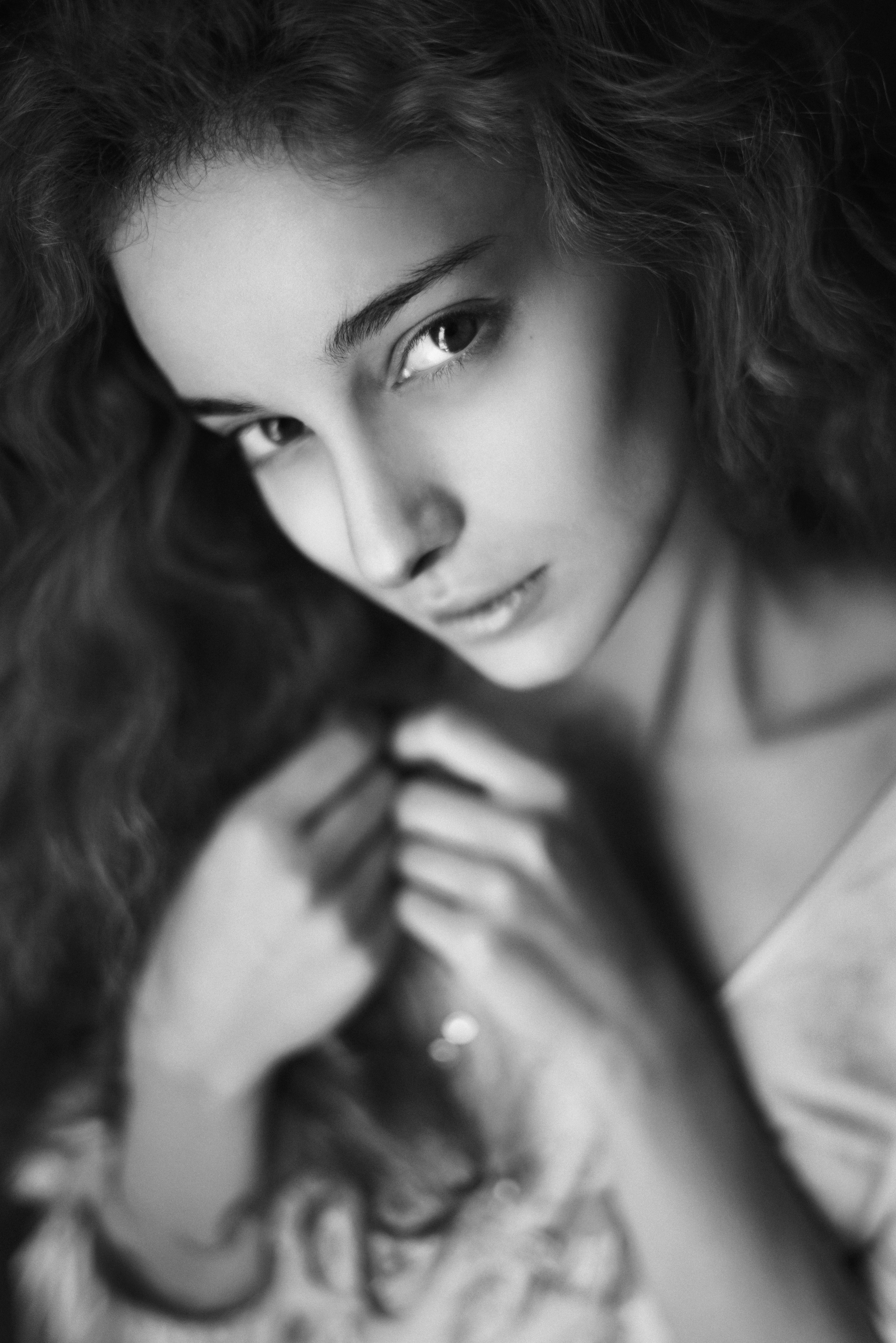 Studio portrait. Behnam Khorramshahi, a portrait and fashion photographer in Cologne, Germany