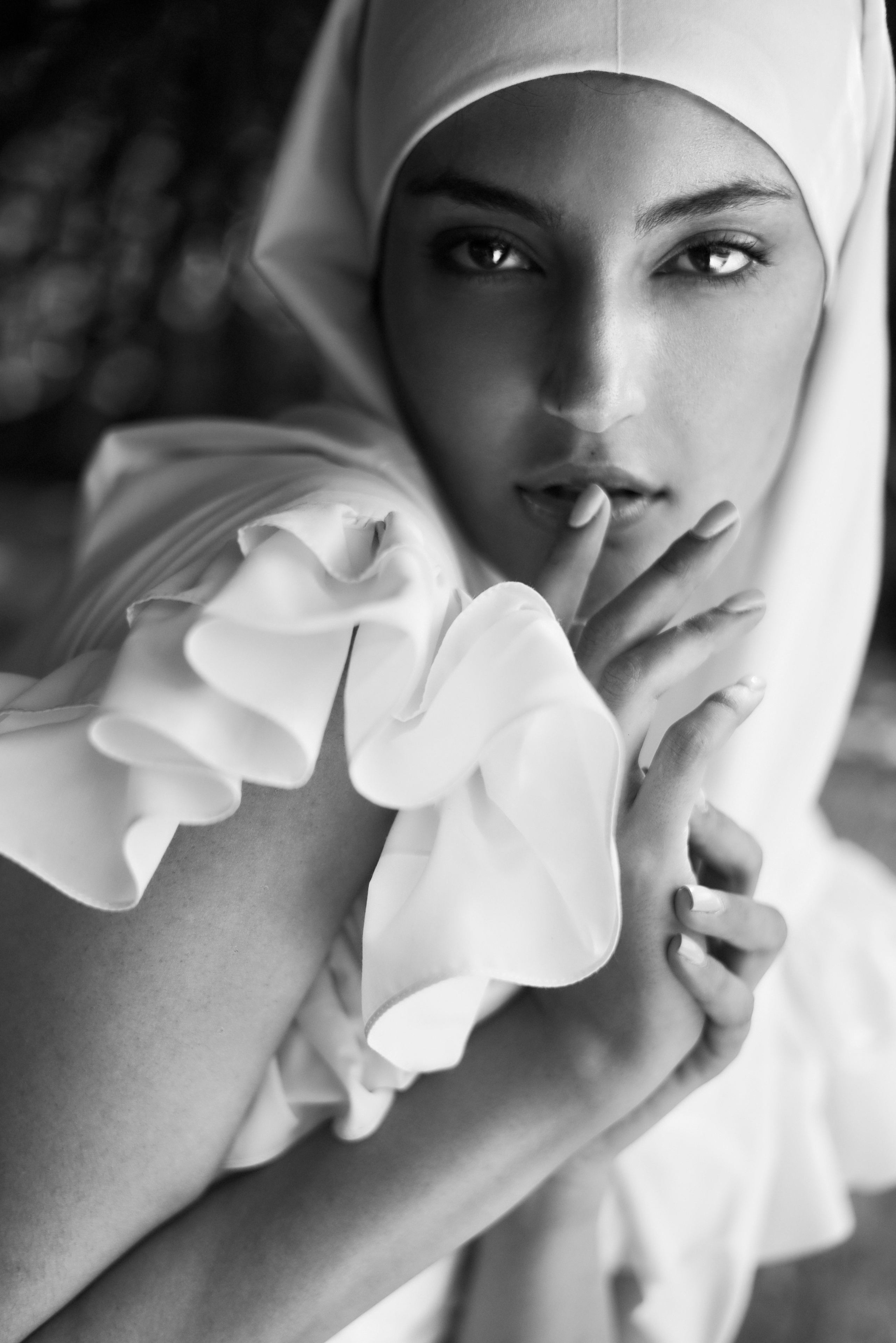 Outdoor portrait. Behnam Khorramshahi, a portrait and fashion photographer in Cologne, Germany