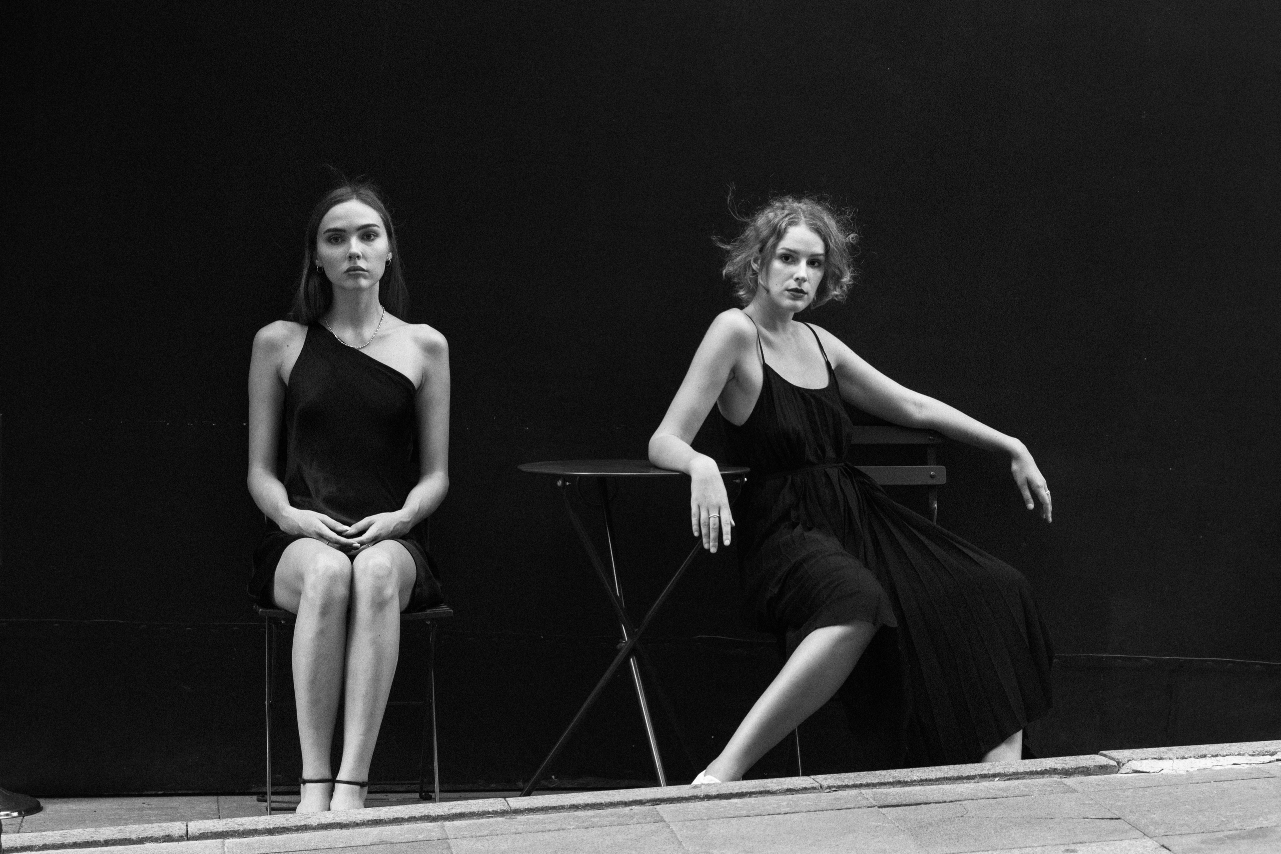 Street portrait. Behnam Khorramshahi, a portrait and fashion photographer in Cologne, Germany