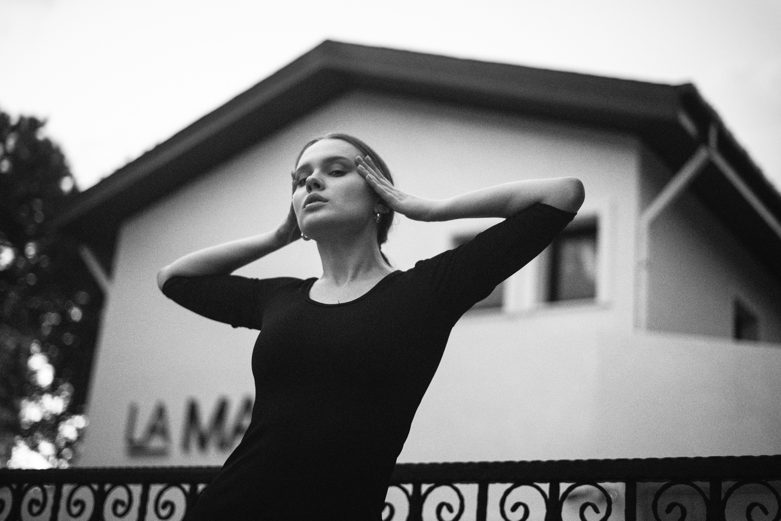 Street portrait. Behnam Khorramshahi, a portrait and fashion photographer in Cologne, Germany