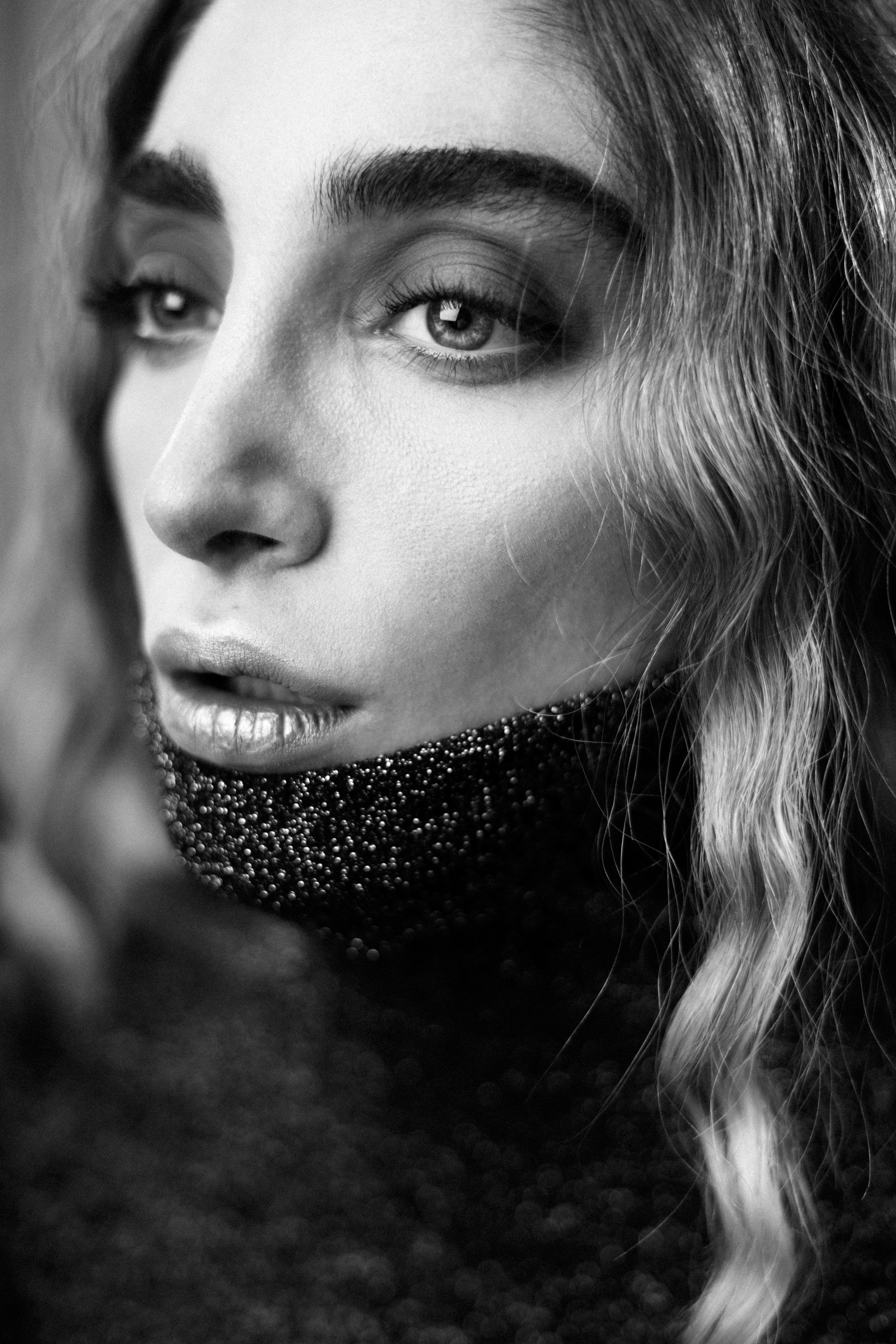 Studio portrait. Behnam Khorramshahi, a portrait and fashion photographer in Cologne, Germany