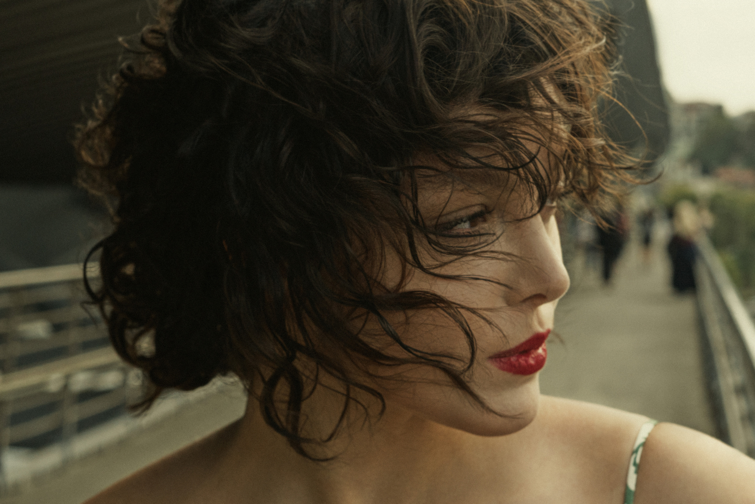 Outdoor portrait. Behnam Khorramshahi, a portrait and fashion photographer in Cologne, Germany