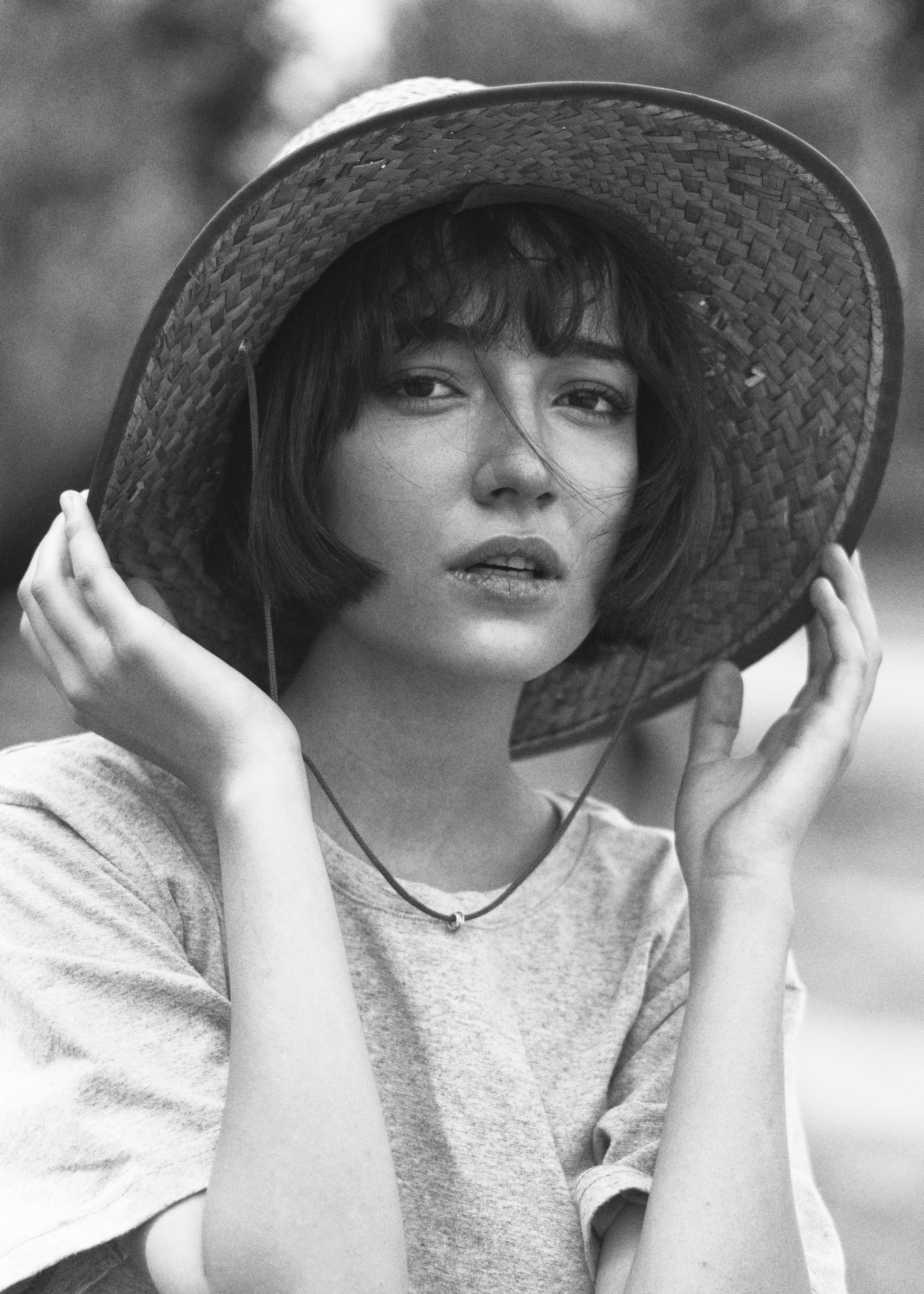 Outdoor portrait. Behnam Khorramshahi, a portrait and fashion photographer in Cologne, Germany