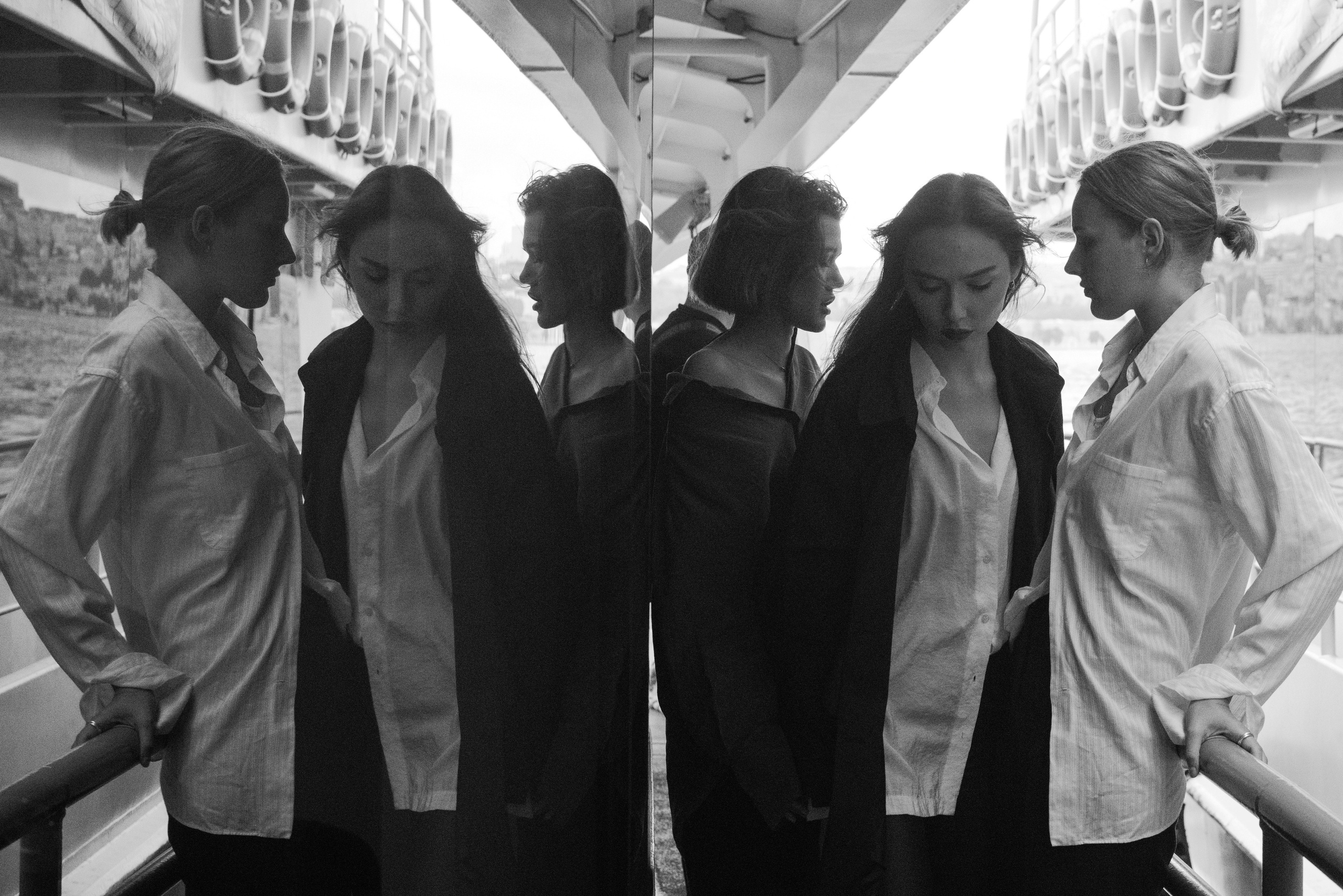 Outdoor portrait. Behnam Khorramshahi, a portrait and fashion photographer in Cologne, Germany