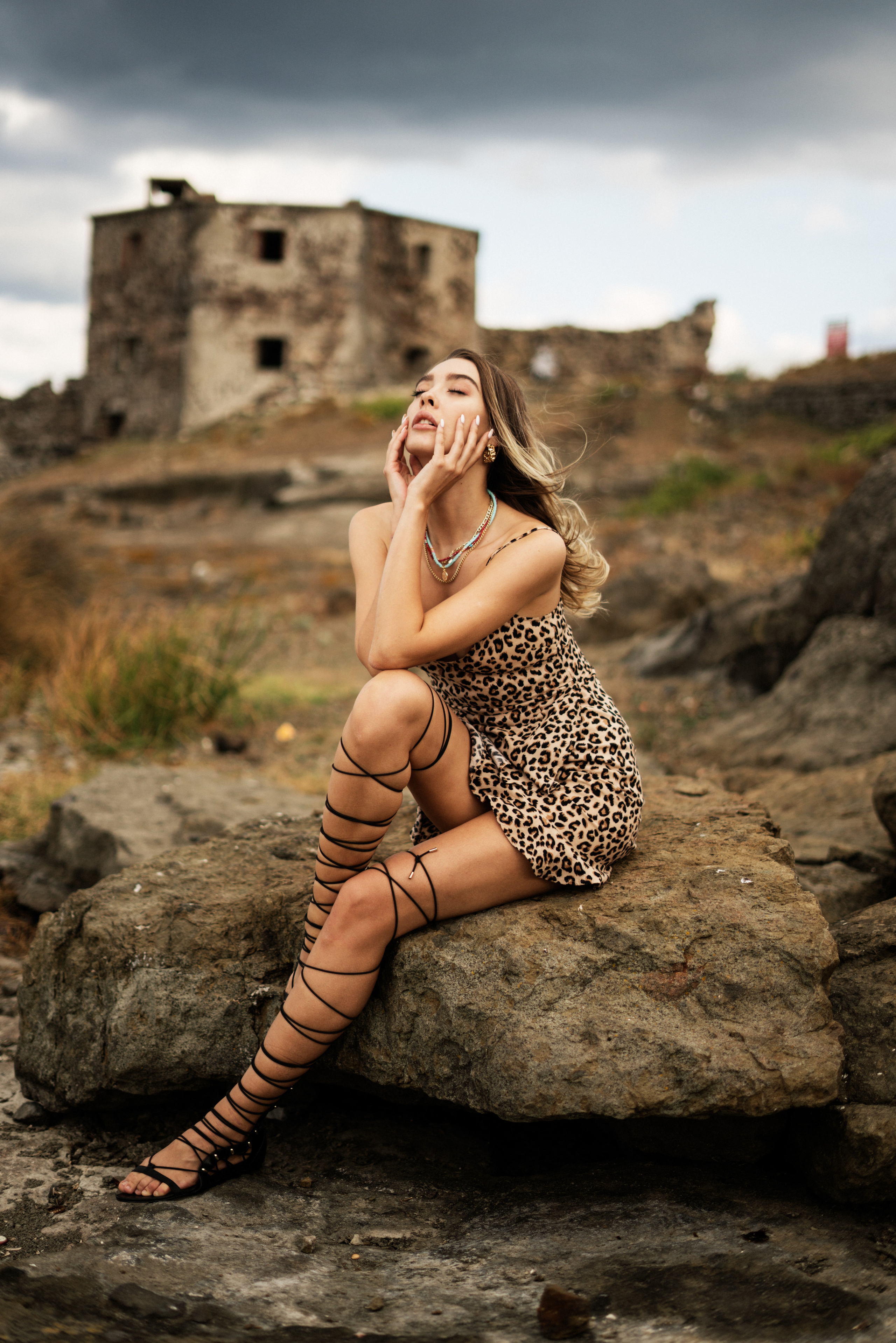 Outdoor portrait. Behnam Khorramshahi, a portrait and fashion photographer in Cologne, Germany