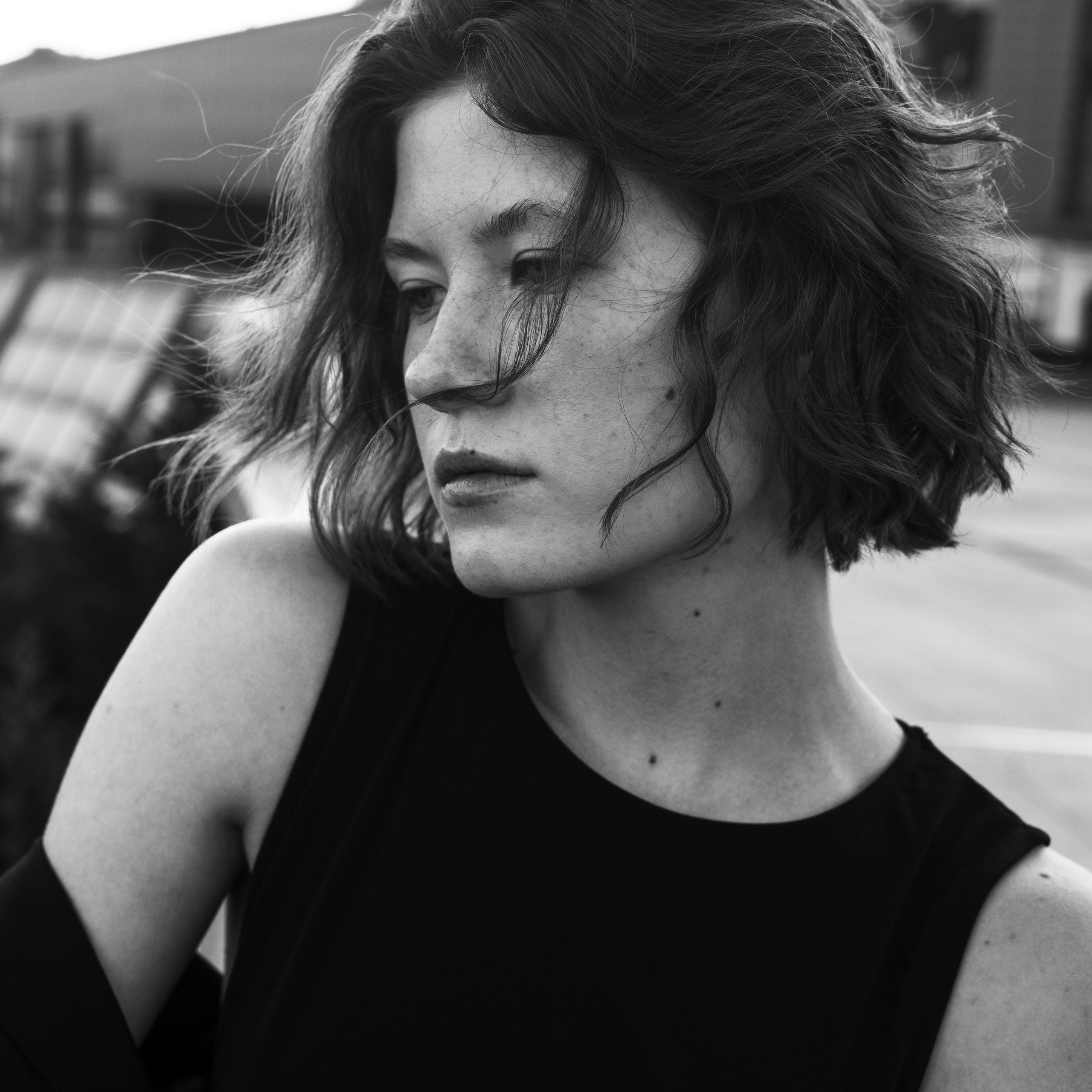 Outdoor portrait. Behnam Khorramshahi, a portrait and fashion photographer in Cologne, Germany