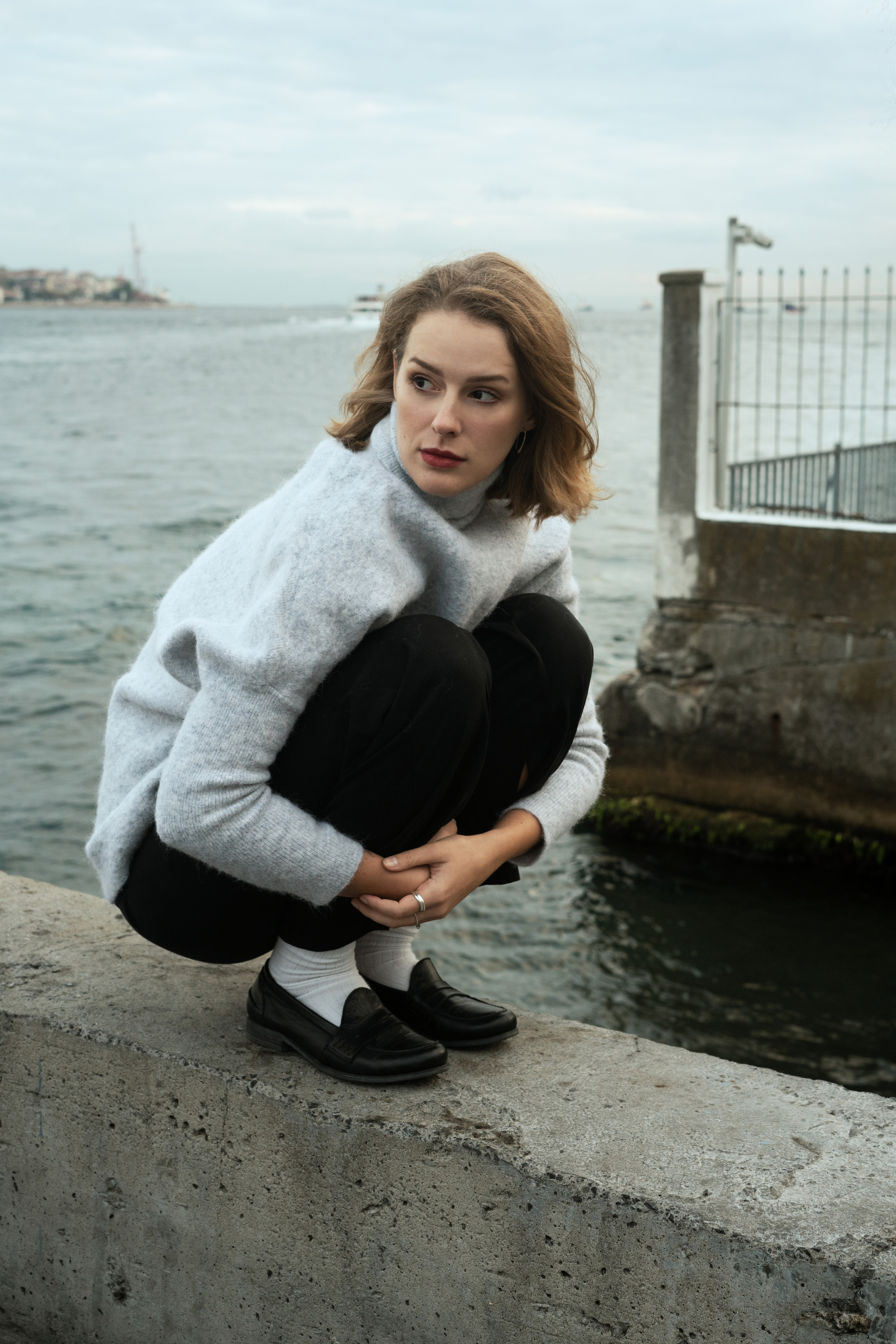 Outdoor portrait. Behnam Khorramshahi, a portrait and fashion photographer in Cologne, Germany