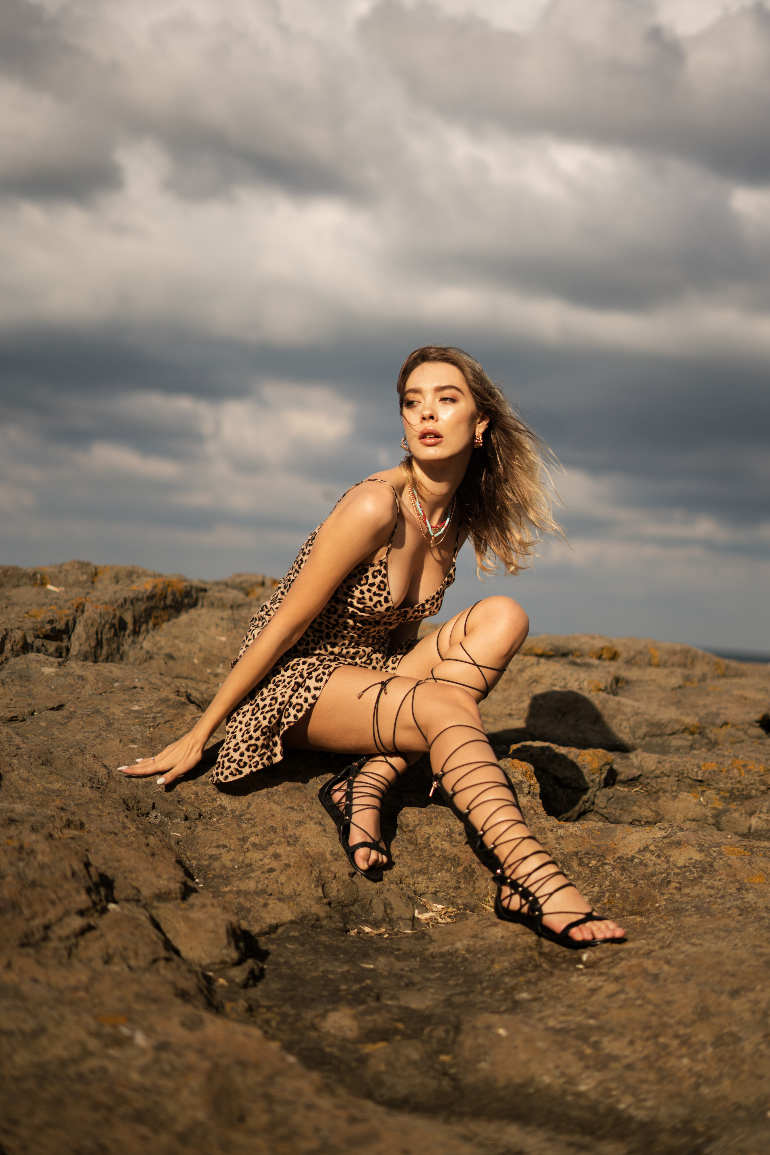 Outdoor portrait. Behnam Khorramshahi, a portrait and fashion photographer in Cologne, Germany