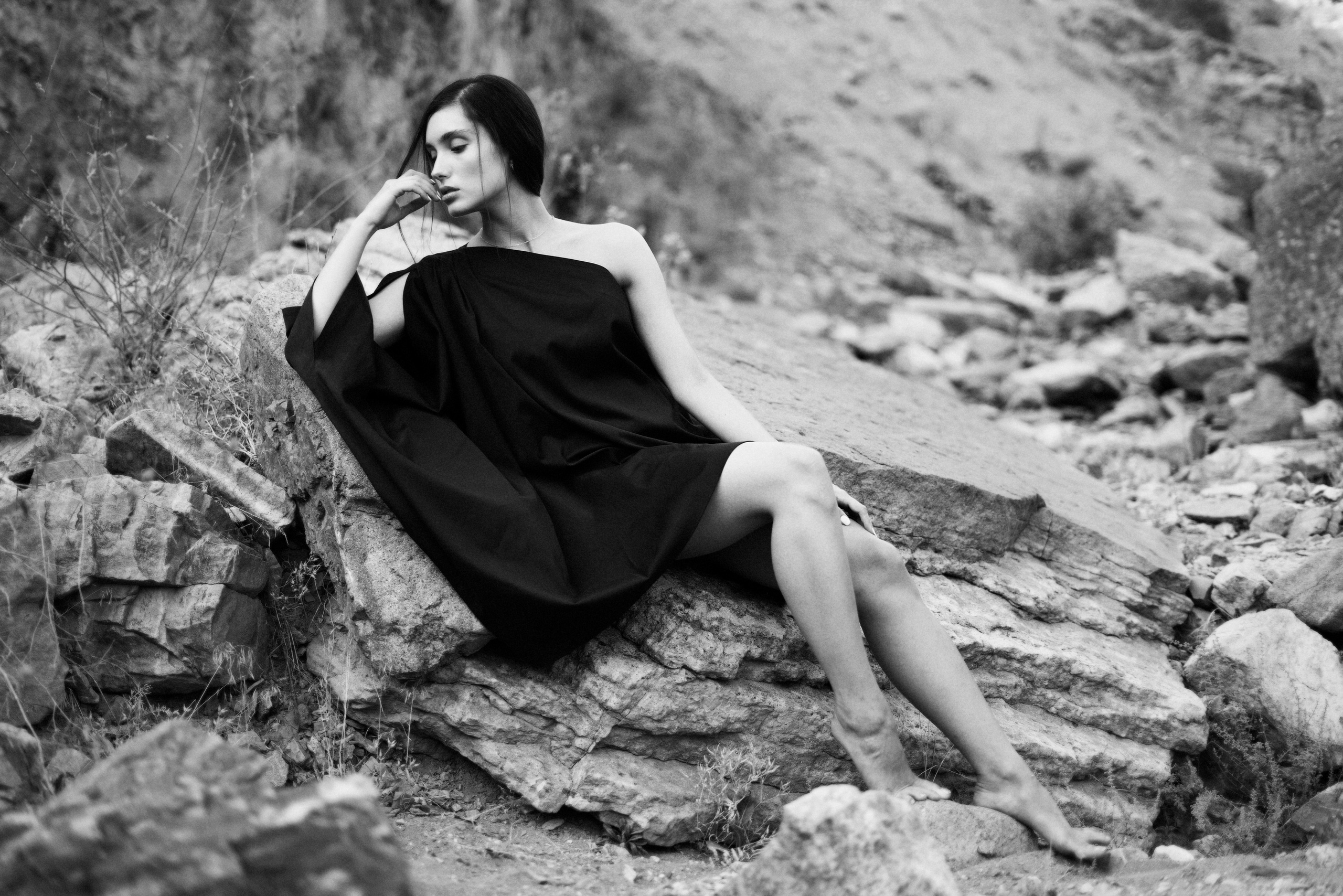 Outdoor portrait. Behnam Khorramshahi, a portrait and fashion photographer in Cologne, Germany