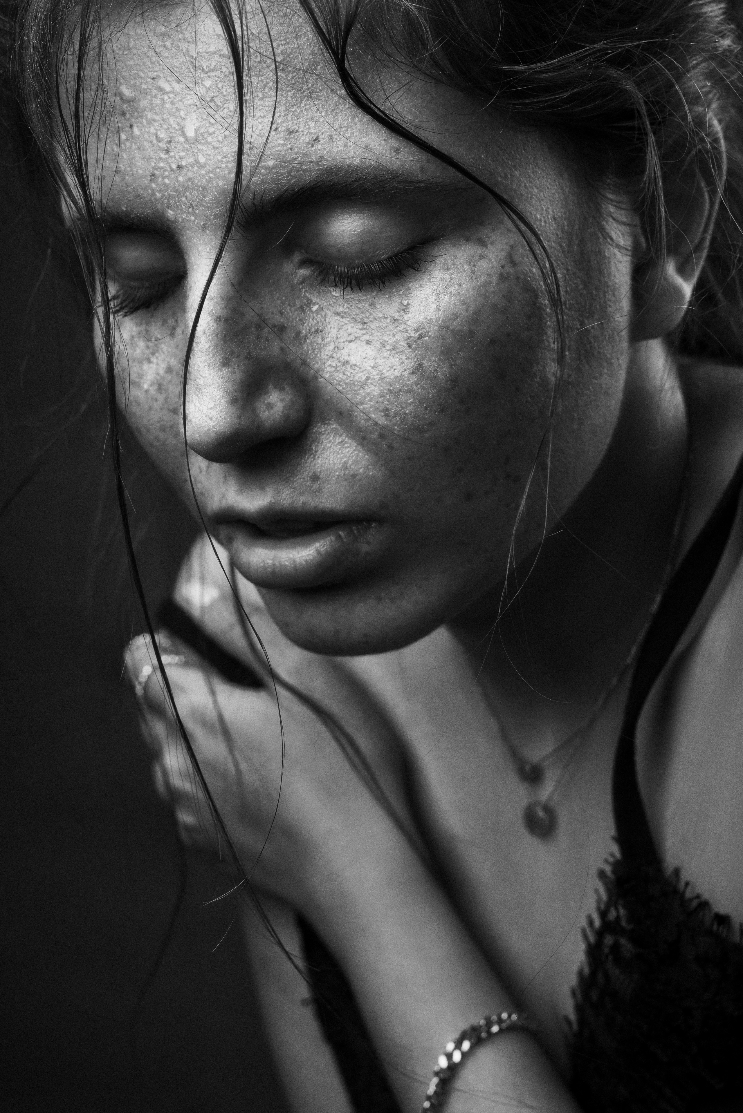 Emotional portrait. Behnam Khorramshahi, a portrait and fashion photographer in Cologne, Germany
