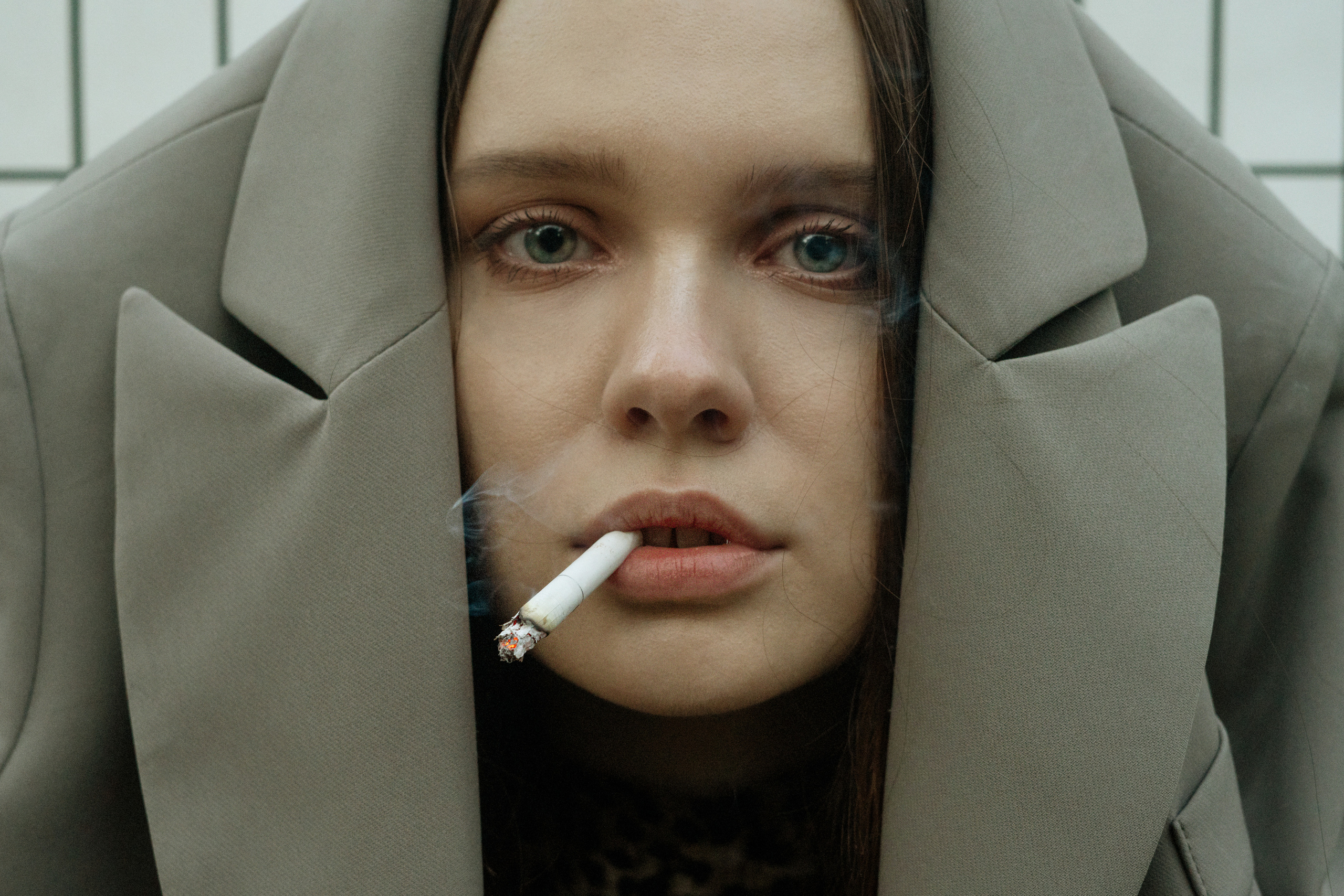 Outdoor portrait. Behnam Khorramshahi, a portrait and fashion photographer in Cologne, Germany