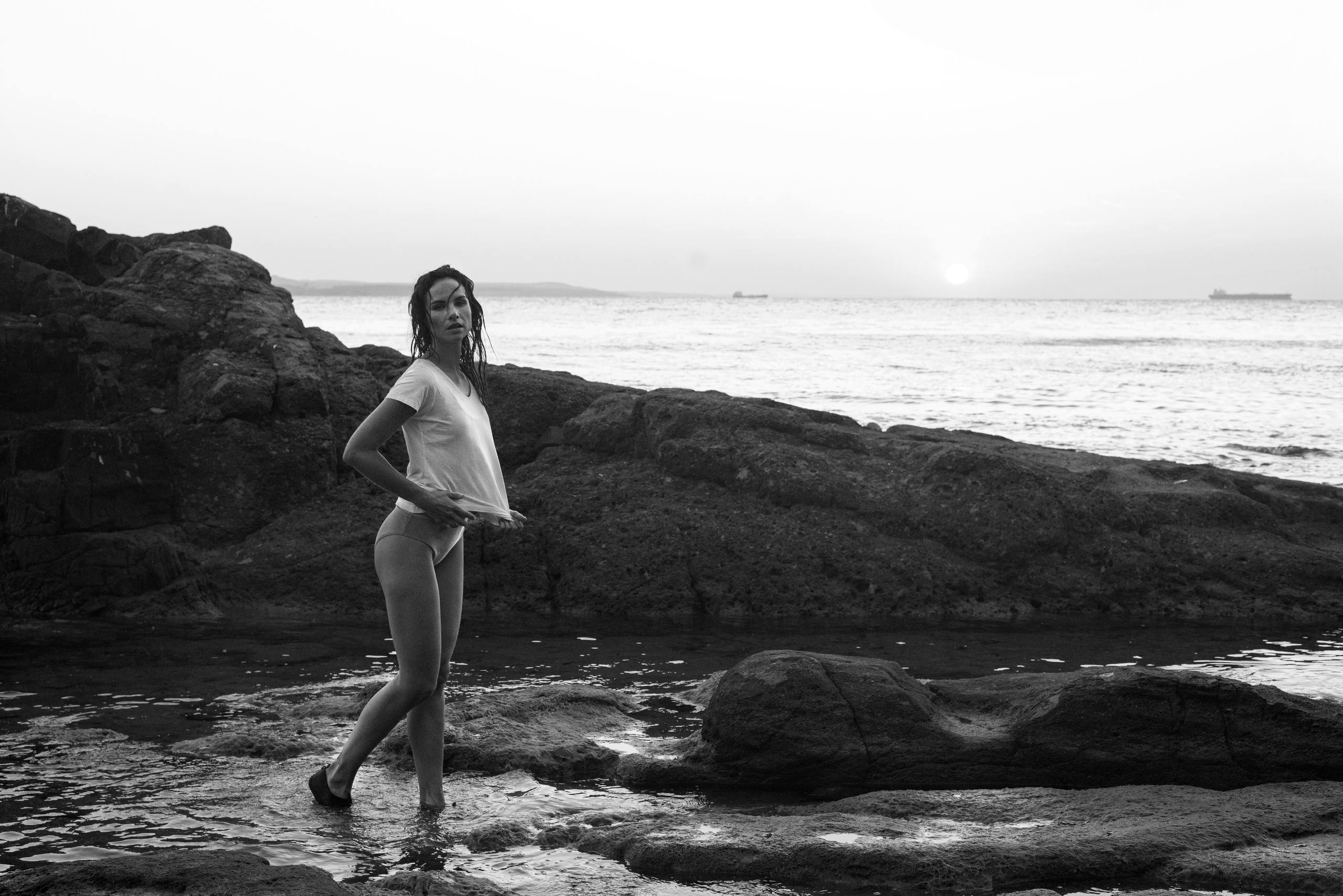 Outdoor portrait. Behnam Khorramshahi, a portrait and fashion photographer in Cologne, Germany