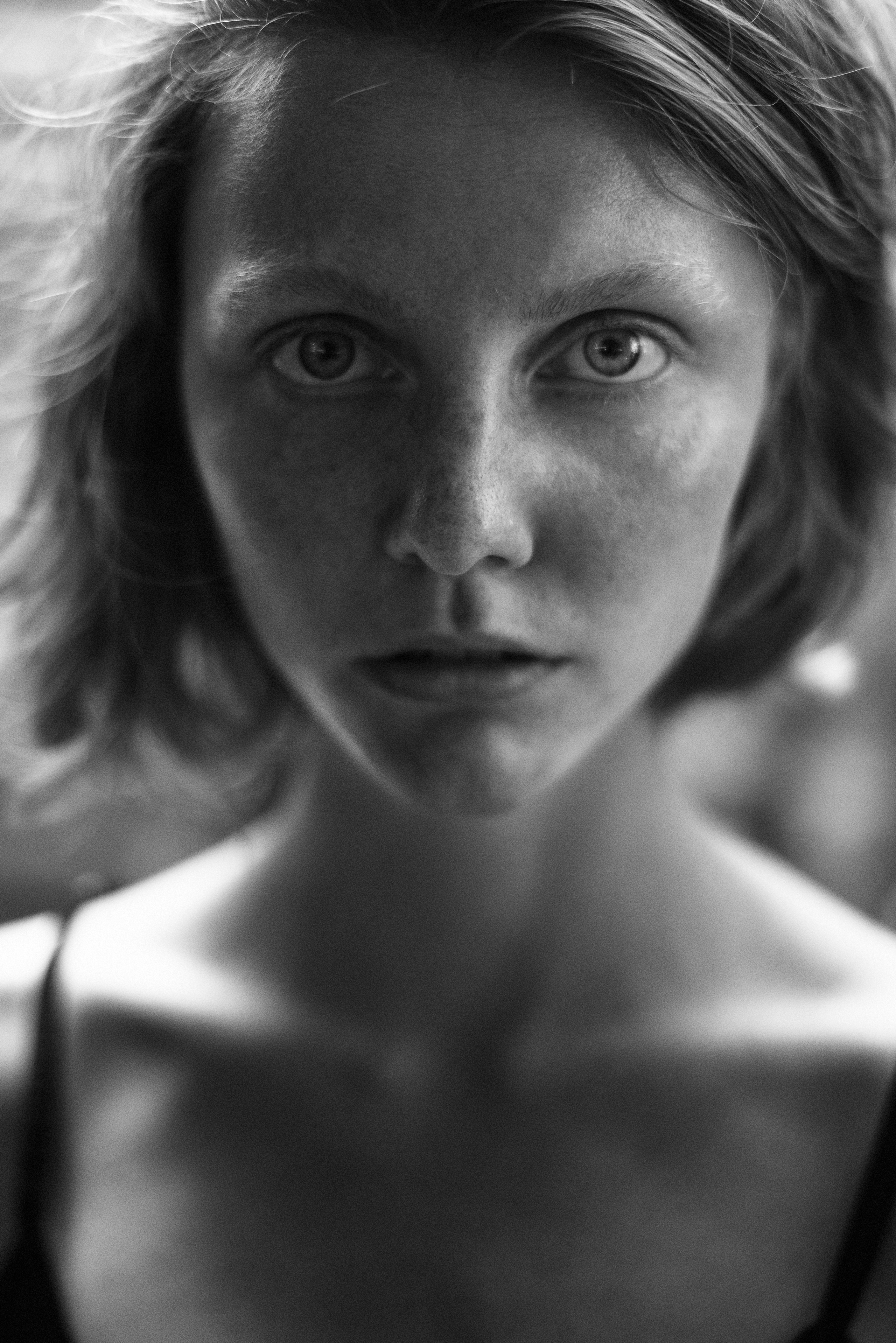 Emotional portrait. Behnam Khorramshahi, a portrait and fashion photographer in Cologne, Germany