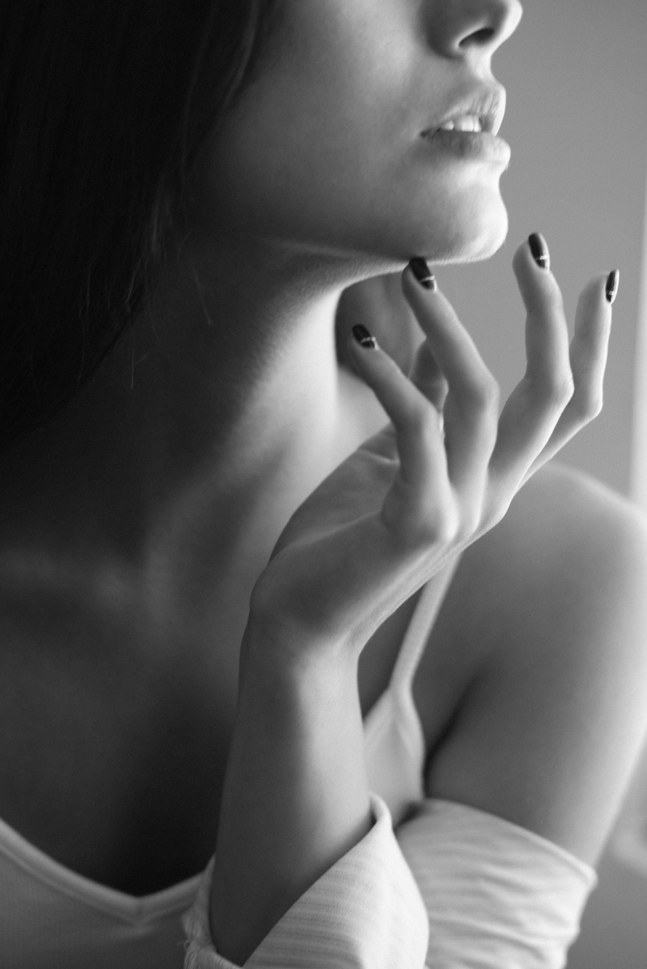 Studio portrait. Behnam Khorramshahi, a portrait and fashion photographer in Cologne, Germany