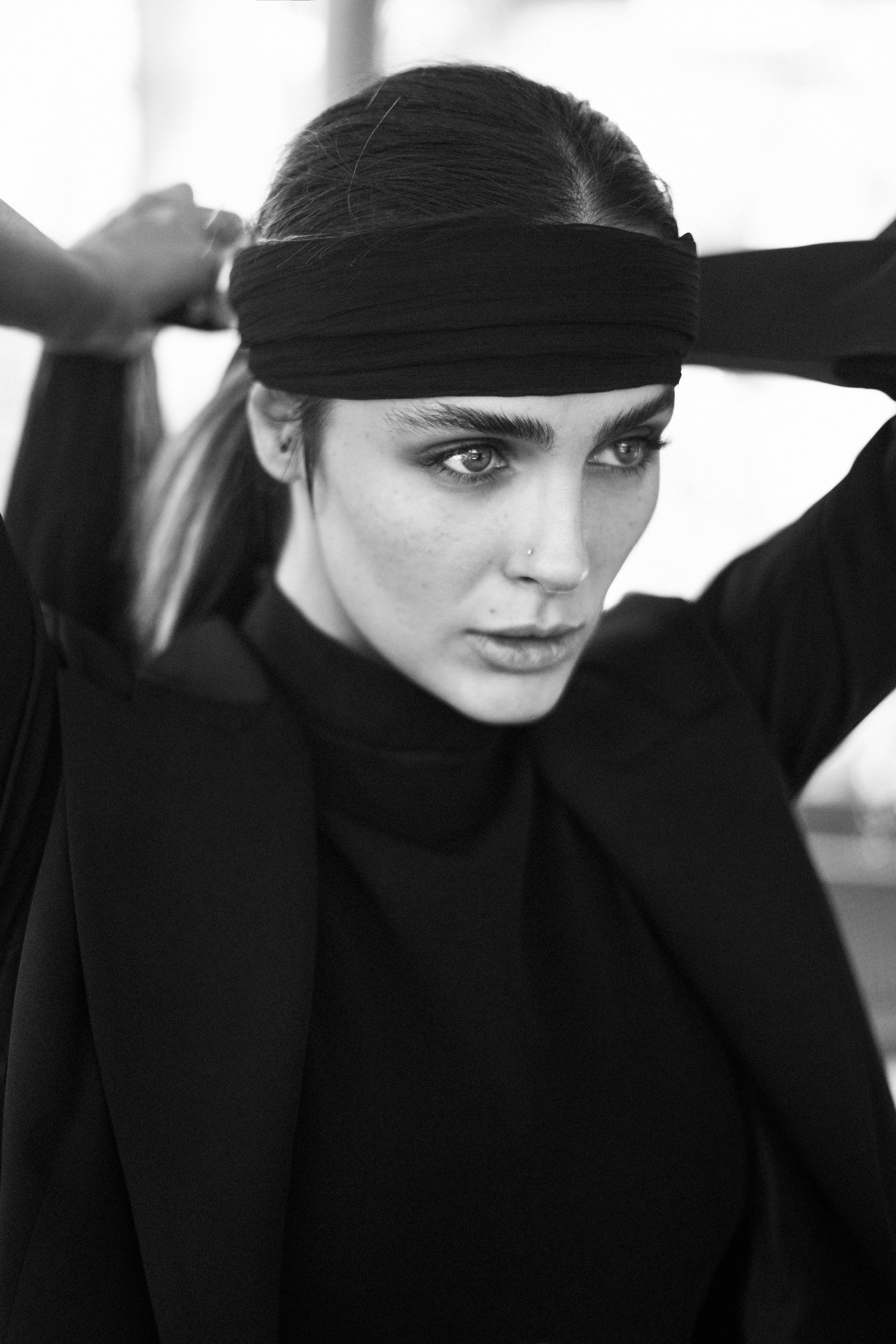 Outdoor portrait. Behnam Khorramshahi, a portrait and fashion photographer in Cologne, Germany