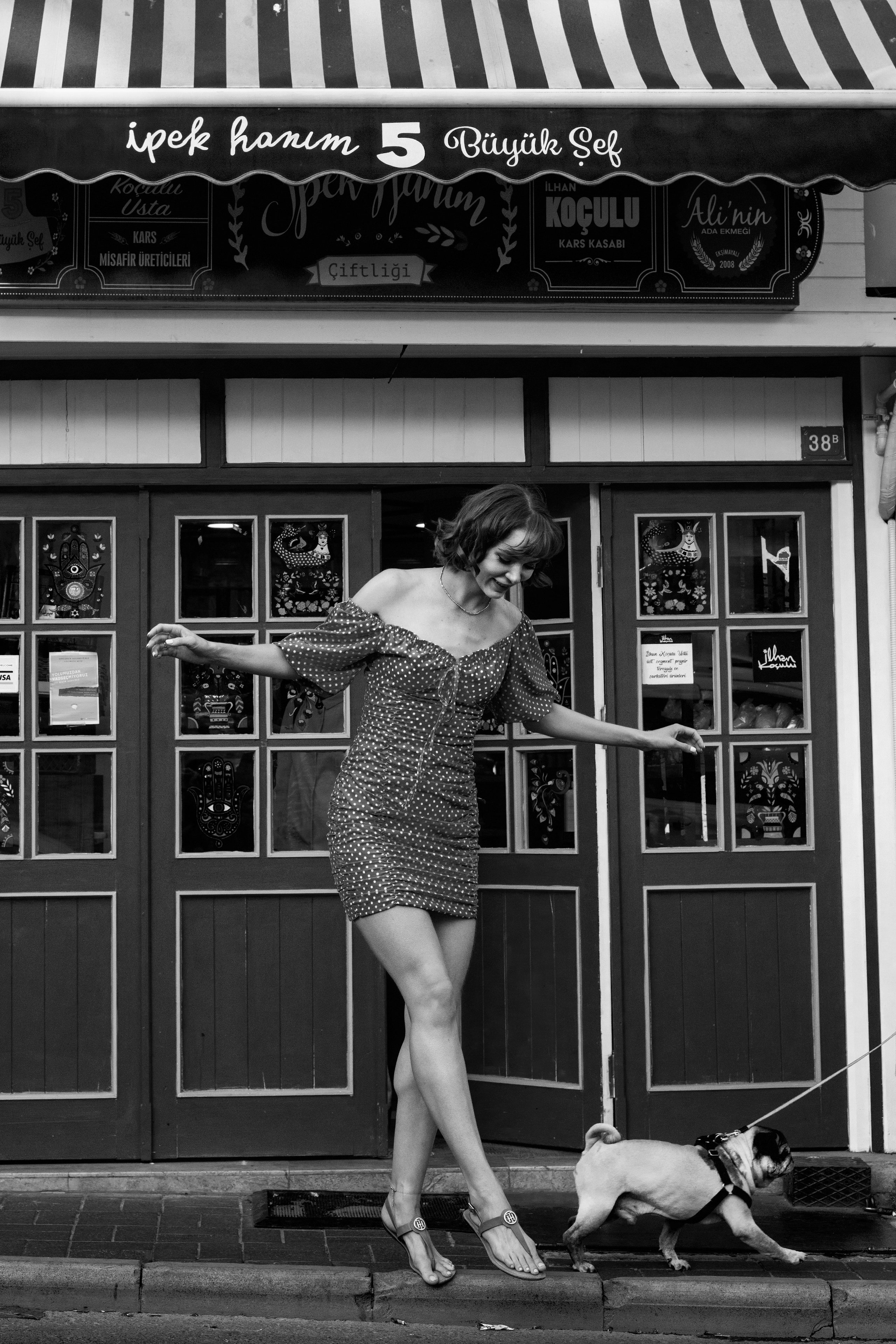 Street portrait. Behnam Khorramshahi, a portrait and fashion photographer in Cologne, Germany