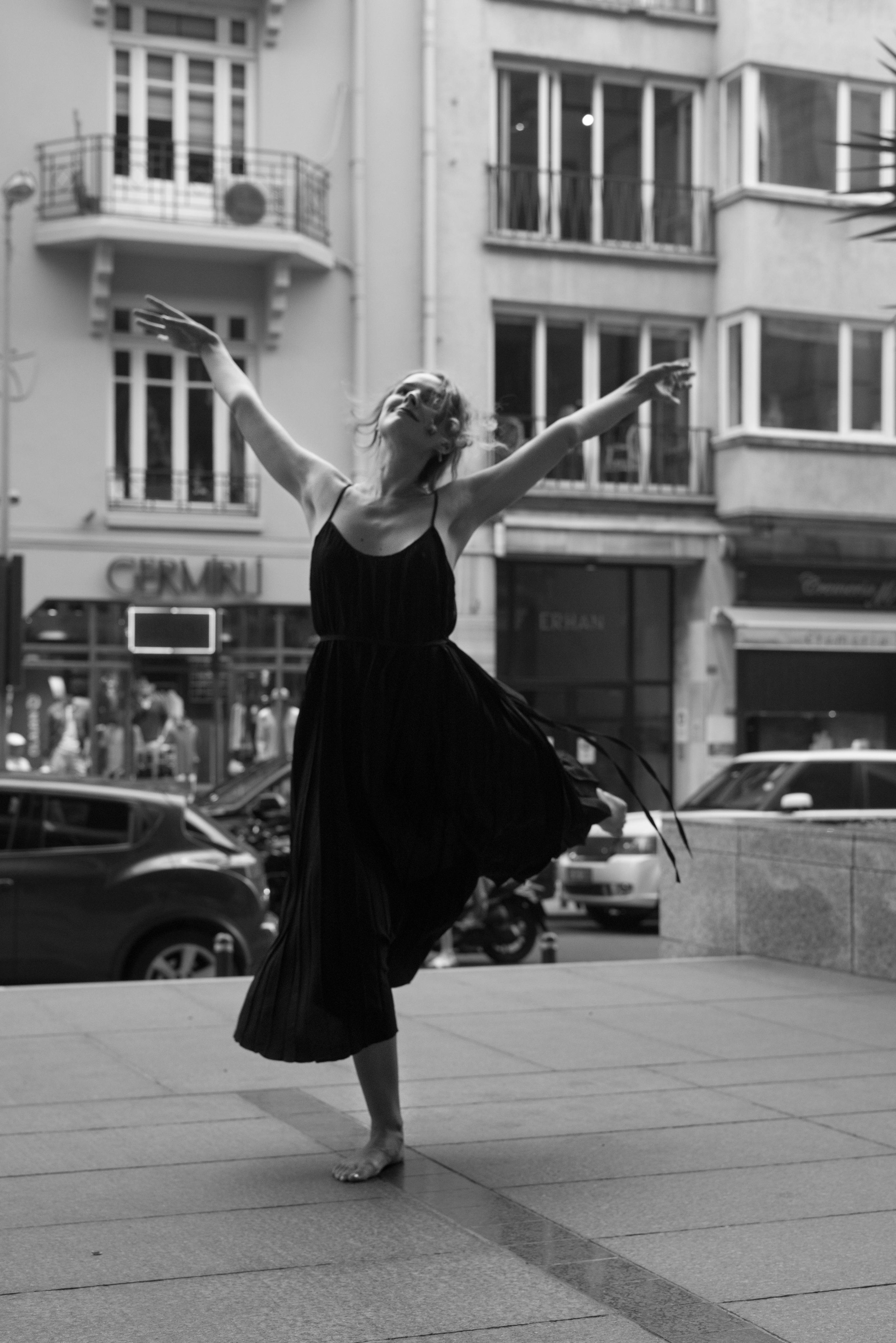 Street portrait. Behnam Khorramshahi, a portrait and fashion photographer in Cologne, Germany