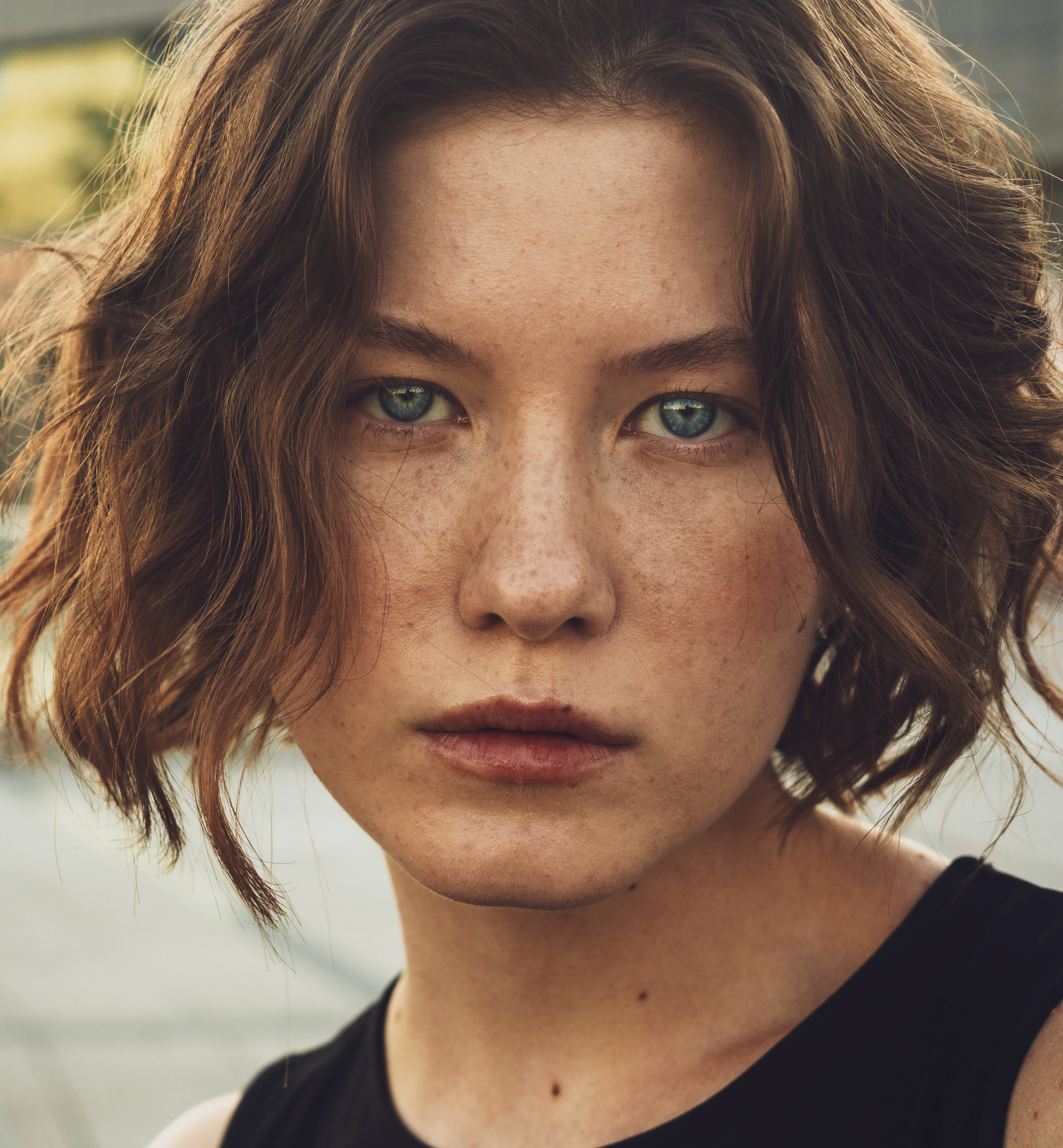 Outdoor portrait. Behnam Khorramshahi, a portrait and fashion photographer in Cologne, Germany