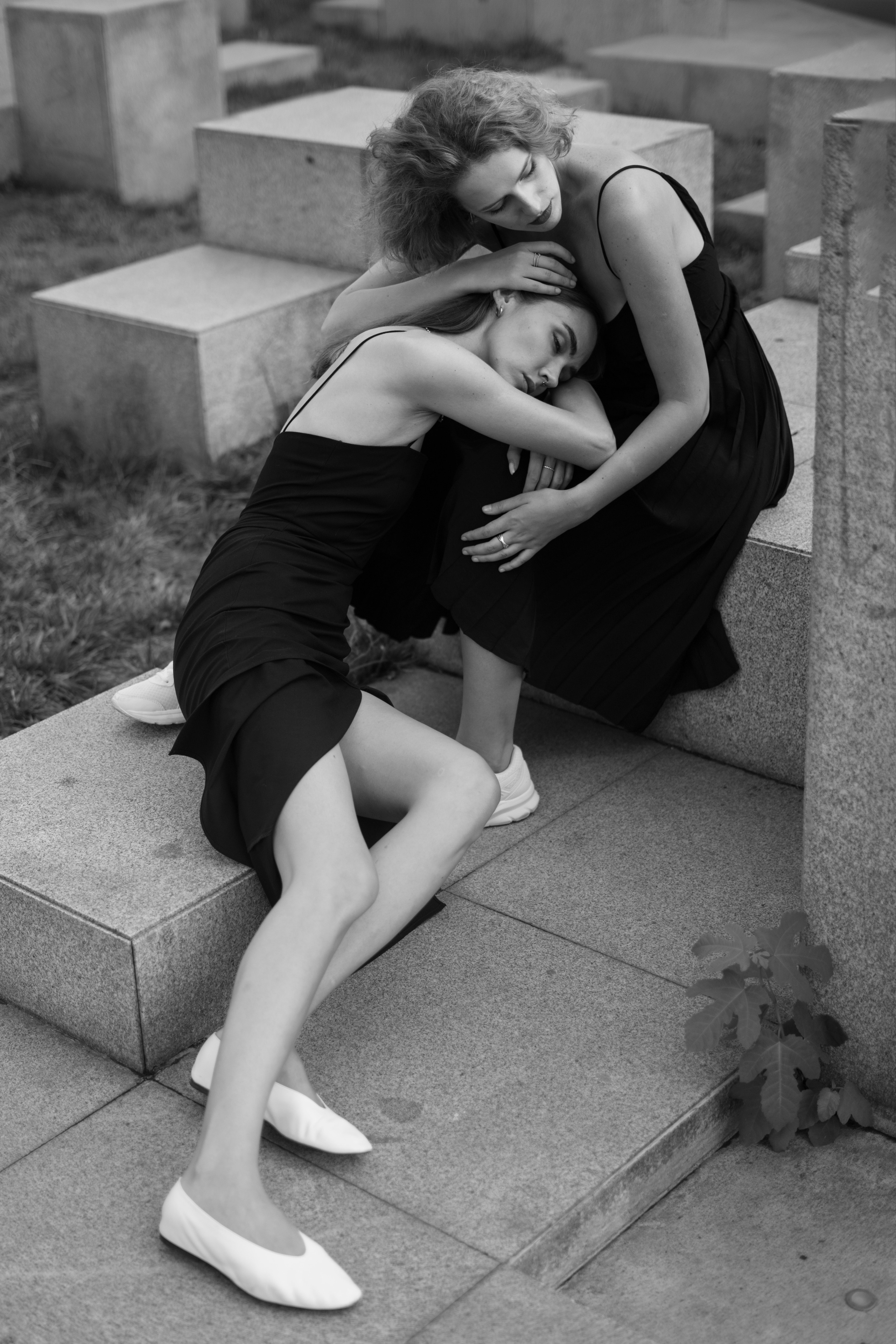 Street portrait. Behnam Khorramshahi, a portrait and fashion photographer in Cologne, Germany