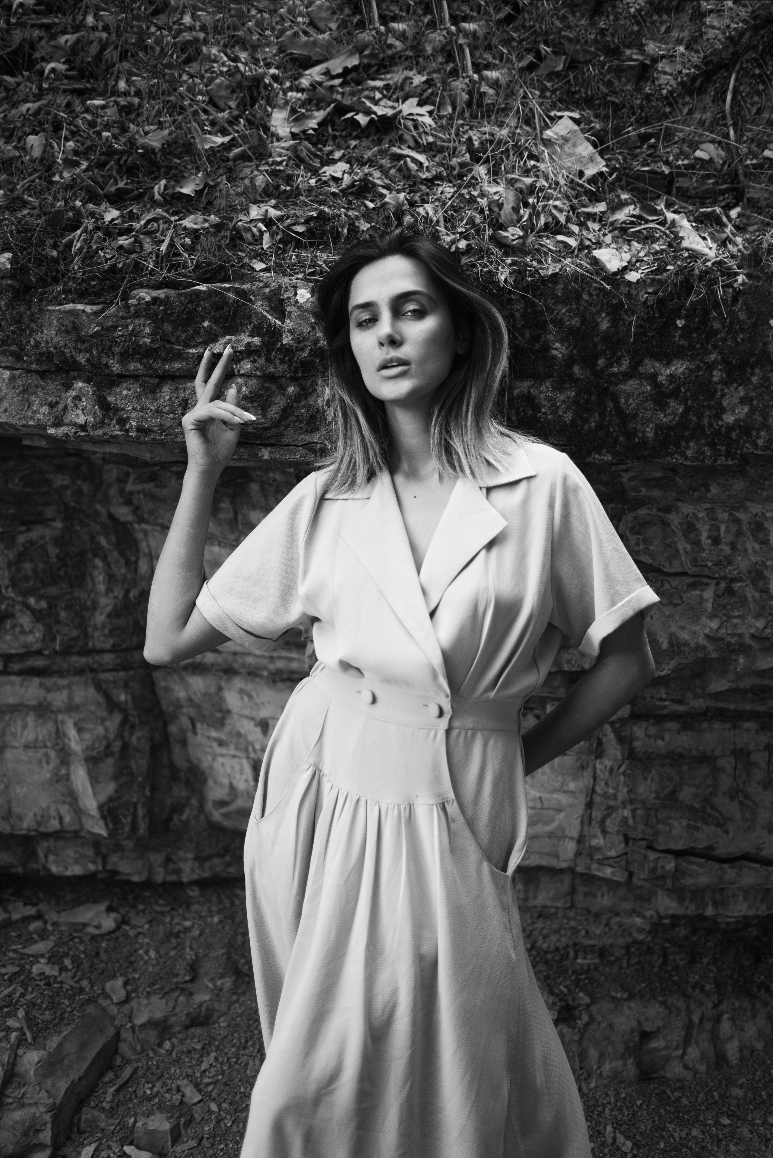 Outdoor portrait. Behnam Khorramshahi, a portrait and fashion photographer in Cologne, Germany