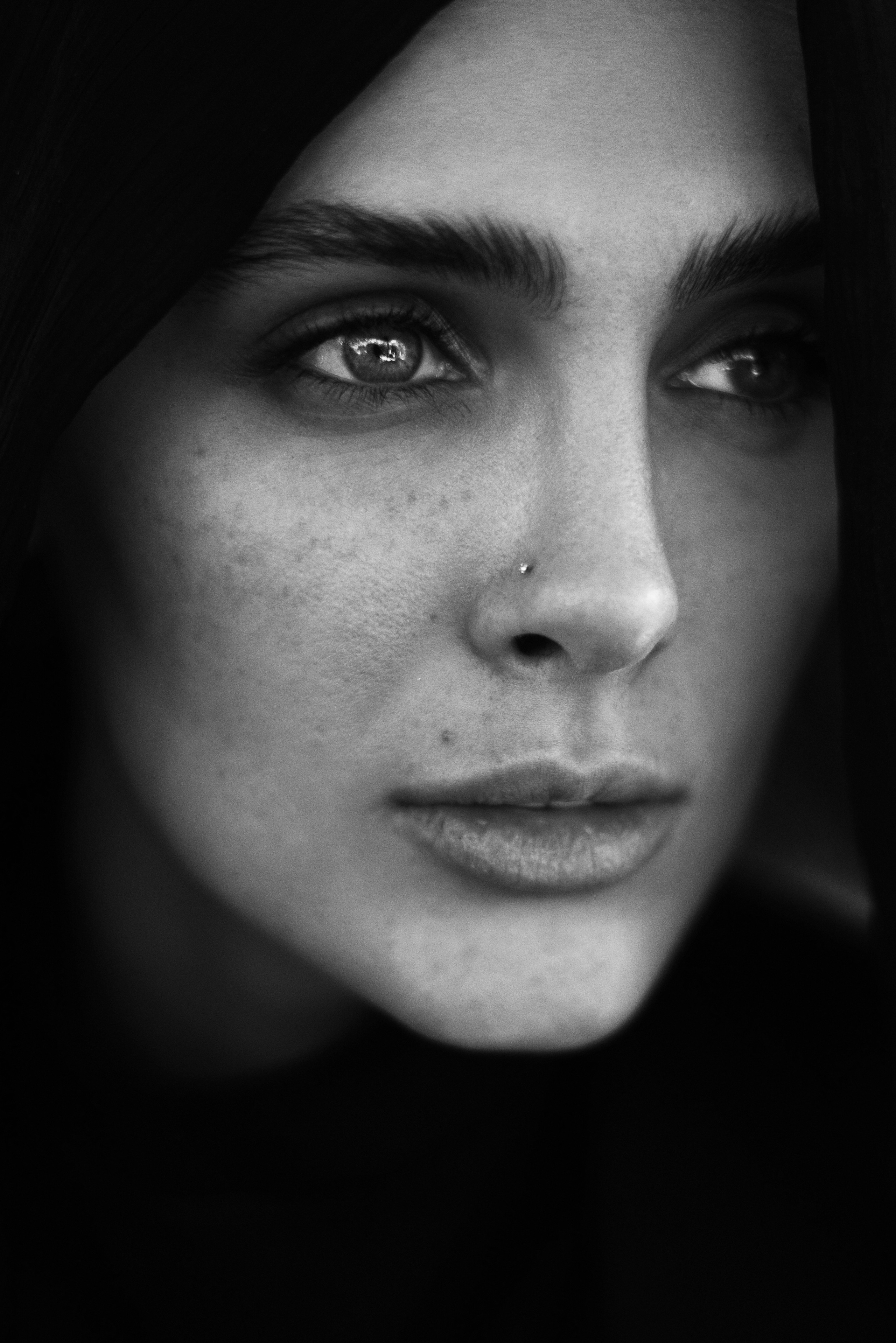 Emotional portrait. Behnam Khorramshahi, a portrait and fashion photographer in Cologne, Germany