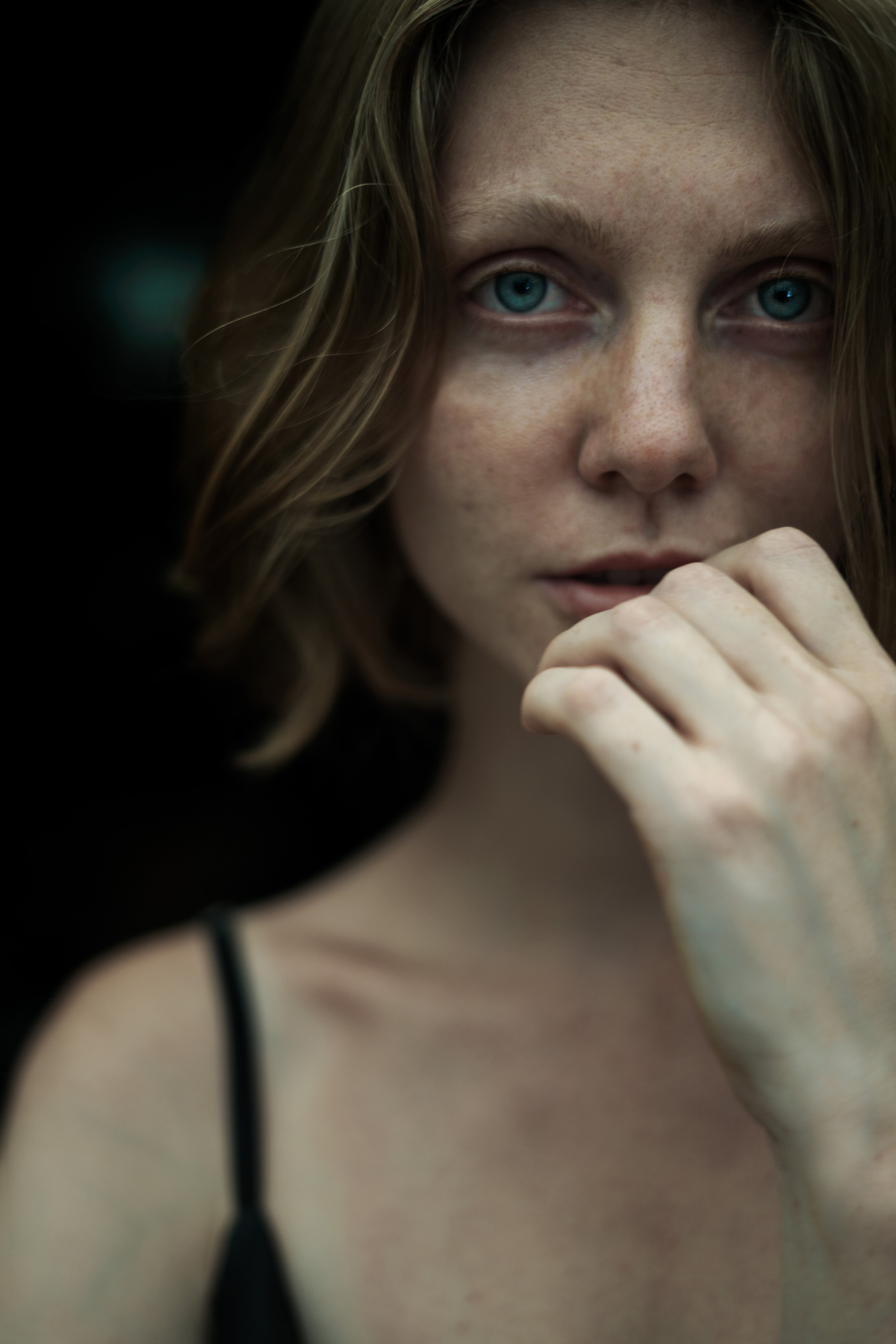 Emotional portrait. Behnam Khorramshahi, a portrait and fashion photographer in Cologne, Germany